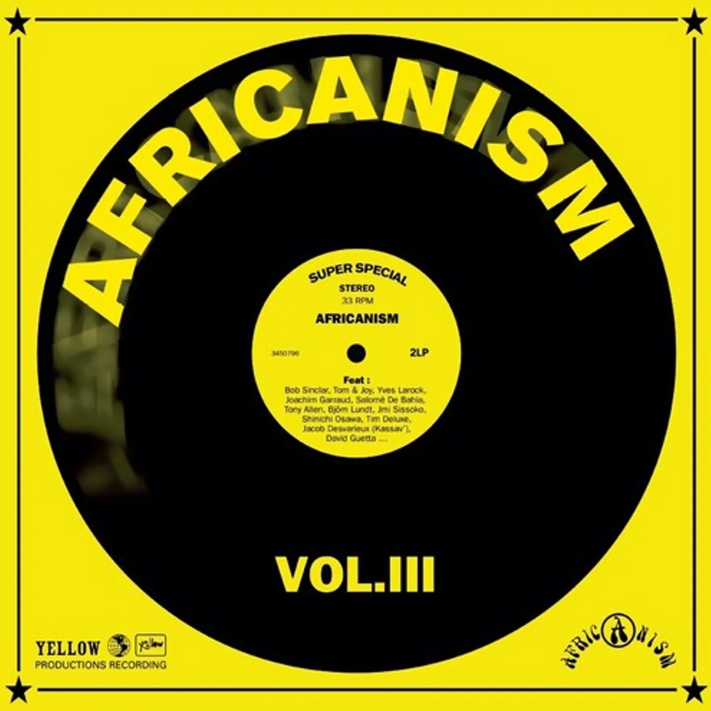 Bob Sinclar AFRICANISM VOL 3 Vinyl Record
