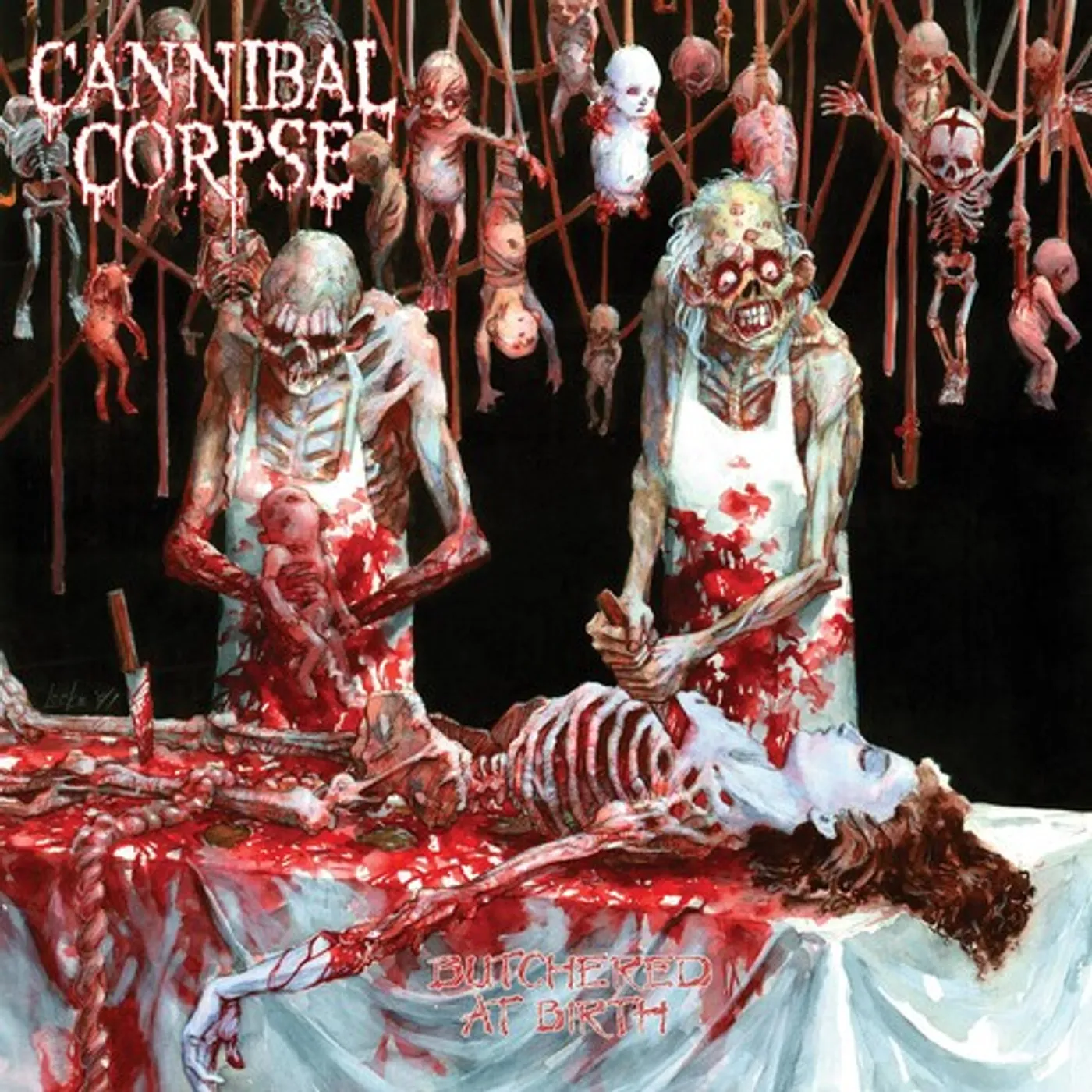 Cannibal Corpse Butchered At Birth Vinyl Record