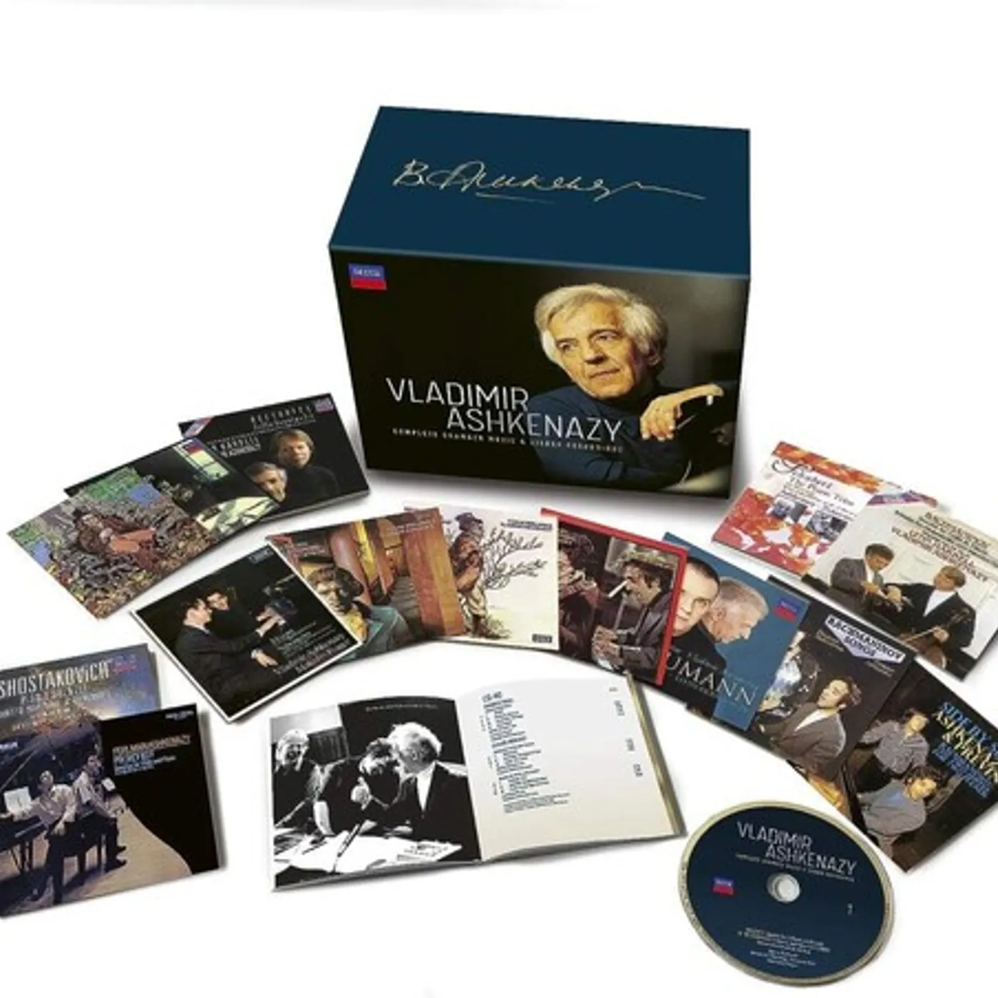 Vladimir Ashkenazy COMPLETE CHAMBER MUSIC & LIEDER RECORDINGS CD