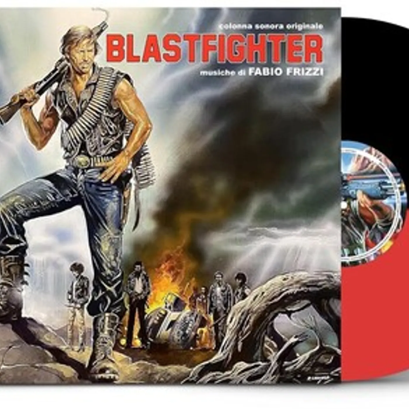 Fabio Frizzi BLASTFIGHTER - Original Soundtrack Vinyl Record