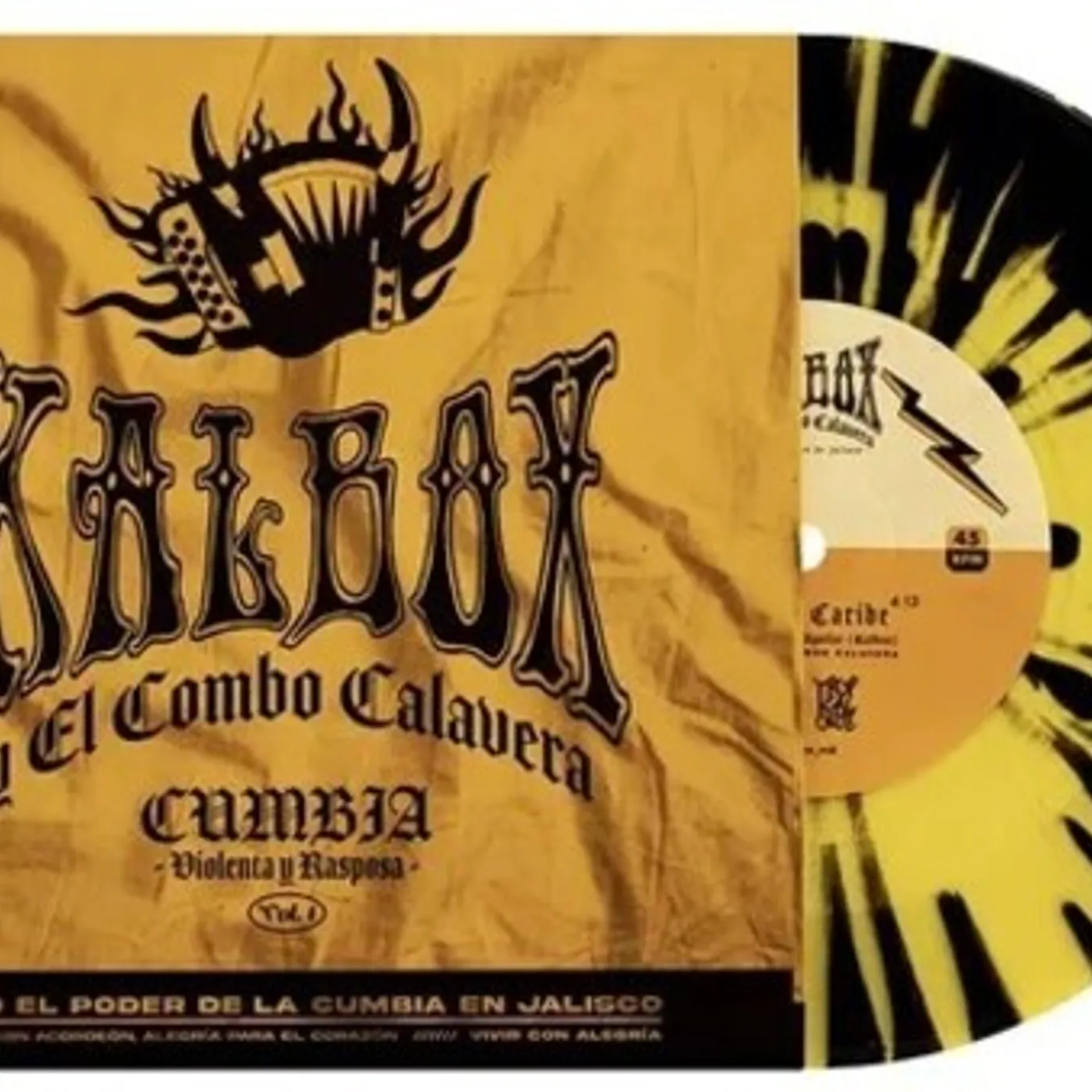 kalbox CUMBIA VIOLENTA Y RASPOSA Vinyl Record