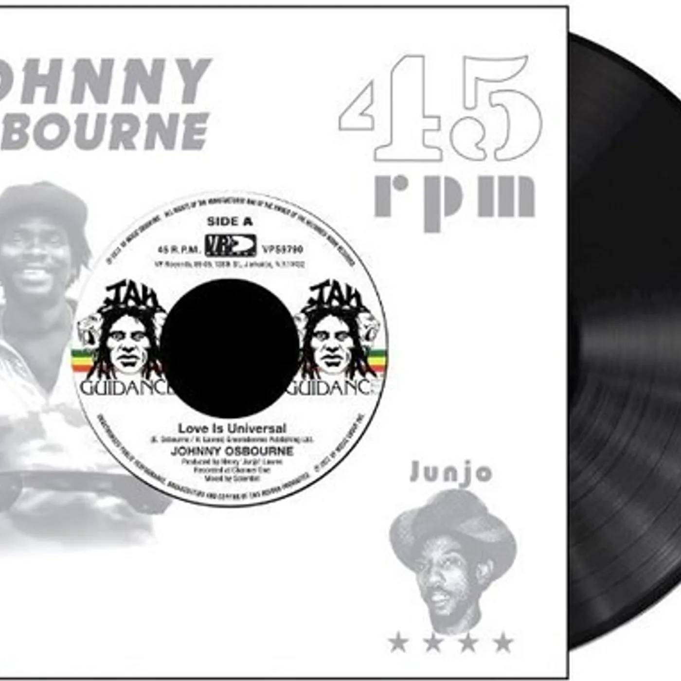 Johnny Osbourne LOVE IS UNIVERSAL Vinyl Record