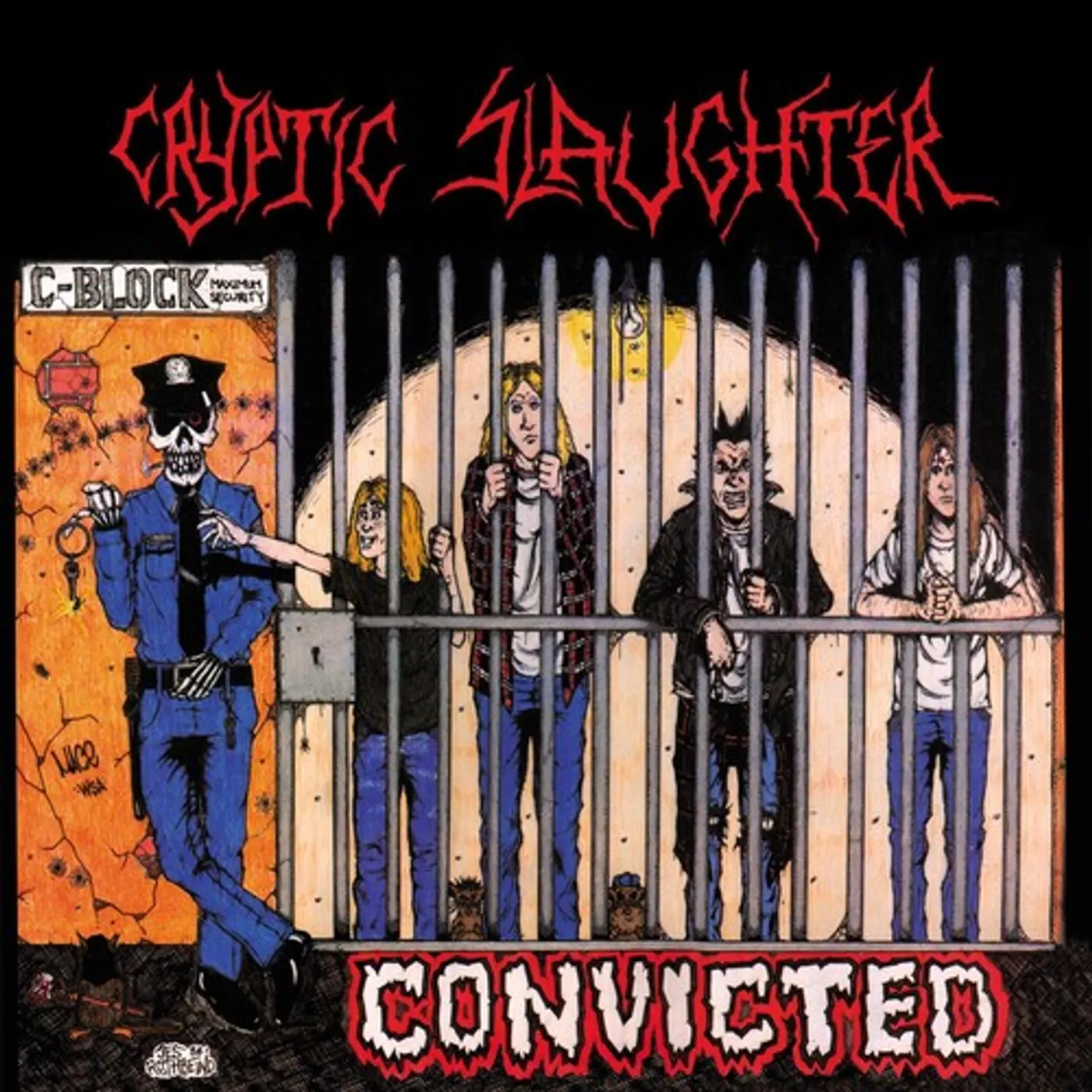 Cryptic Slaughter Convicted Vinyl Record