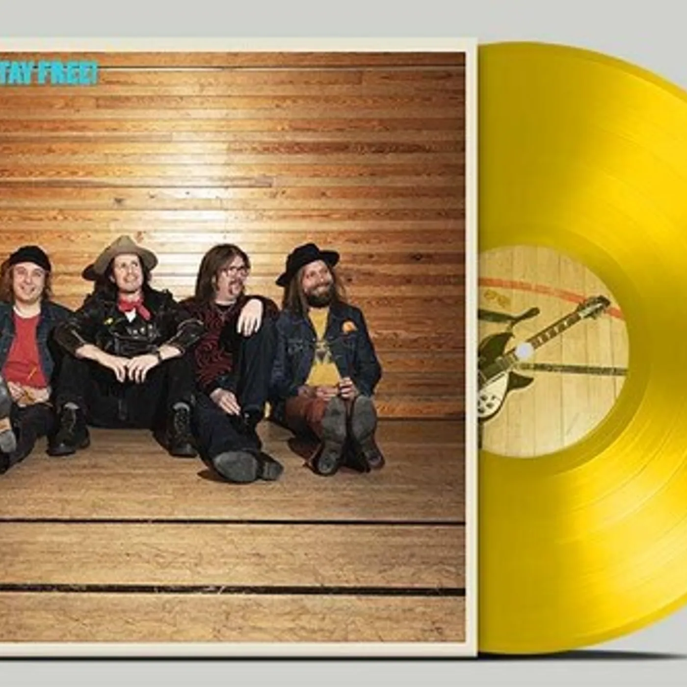 Freedom Stay Free - Sun Yellow Vinyl Record