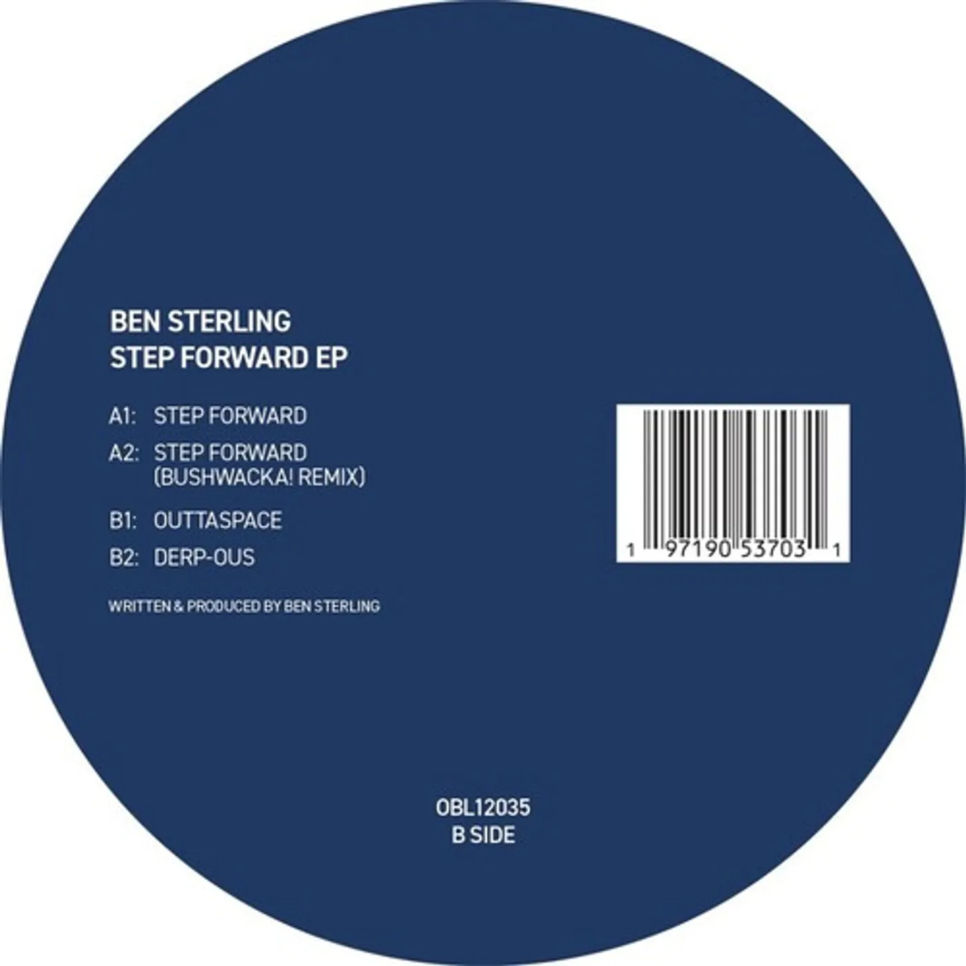 Ben Sterling STEP FORWARD Vinyl Record
