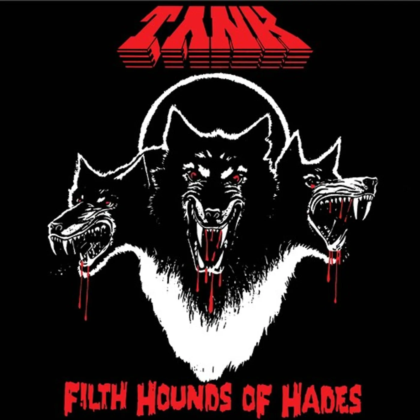Tank Filth Hounds Of Hades (Red Marble) Vinyl Record
