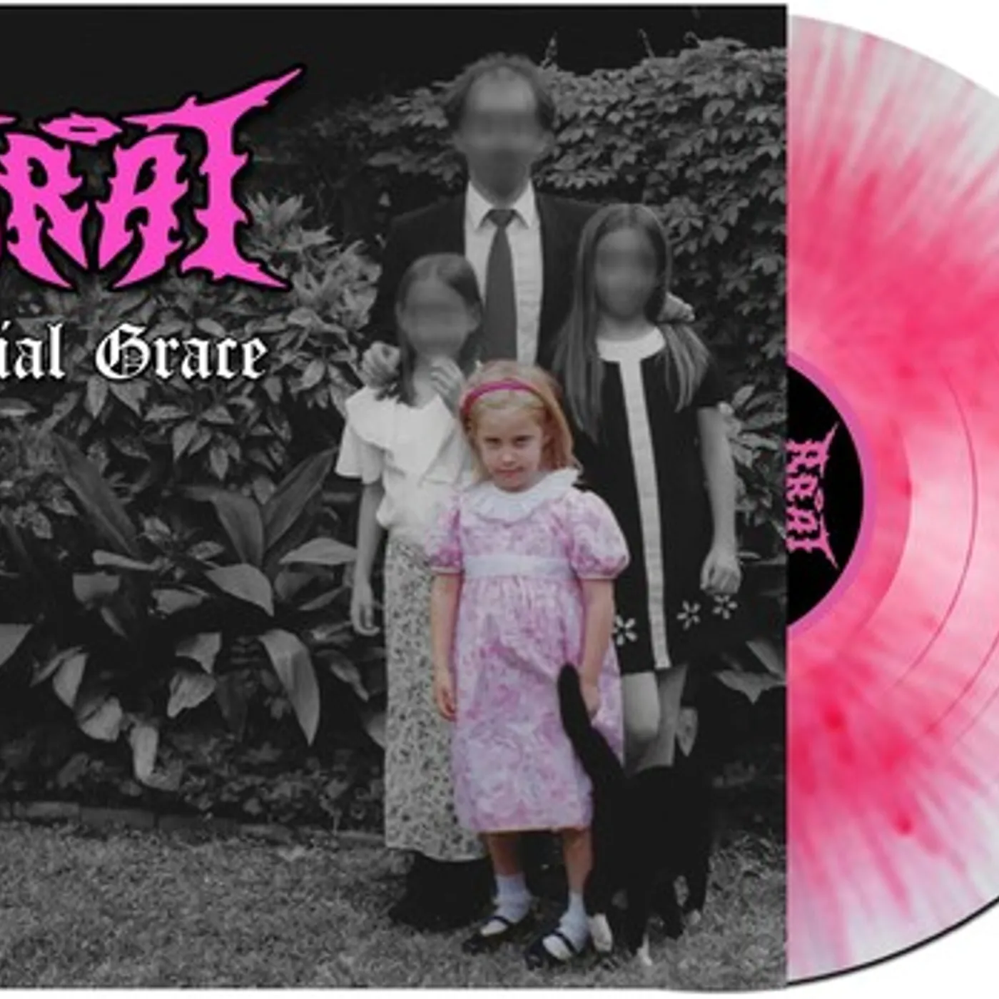 Brat Social Grace (White/Pink Splatter) Vinyl Record