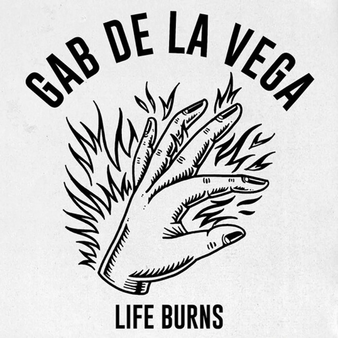 Gab De La Vega Life Burns Vinyl Record
