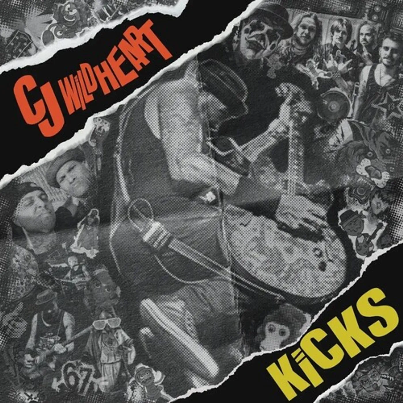 CJ Wildheart KICKS CD