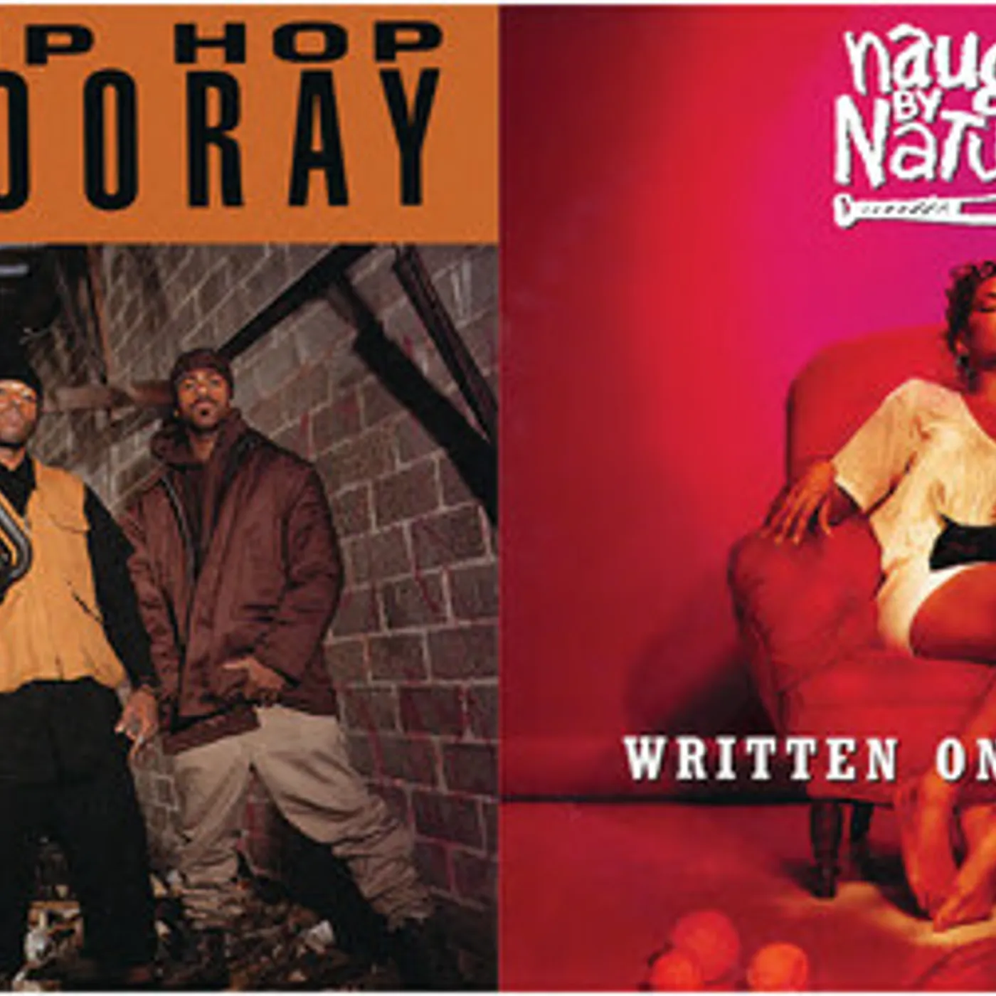 Naughty By Nature Hip Hop Hooray/Written On Ya Kitten Vinyl Record