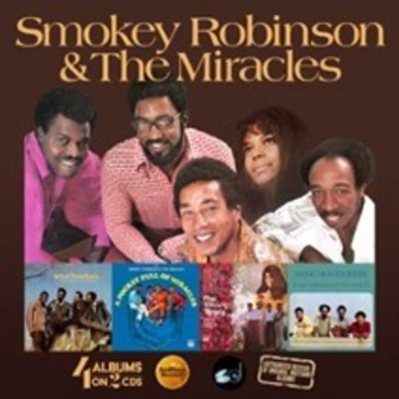 Smokey Robinson & The Miracles POCKET FULL OF MIRACLES / ONE DOZEN ROSES / FLYING CD
