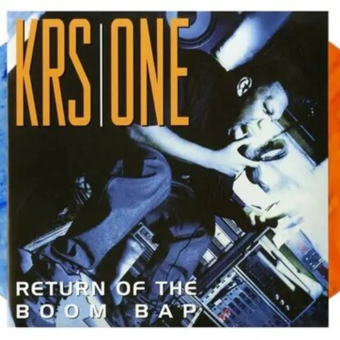 KRS-One Return Of The Boom Bap (2LP/Blue/Orange) Vinyl Record