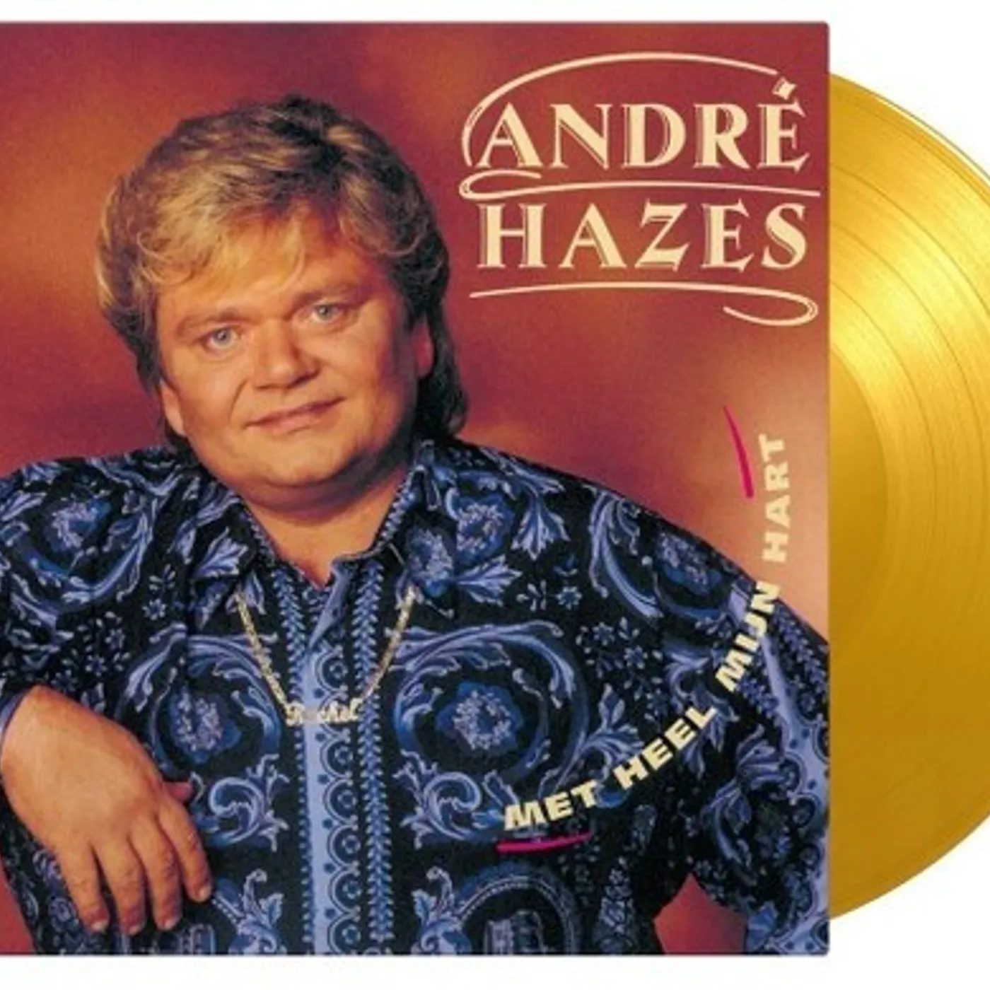 Andre Hazes MET HEEL MIJN HART Vinyl Record