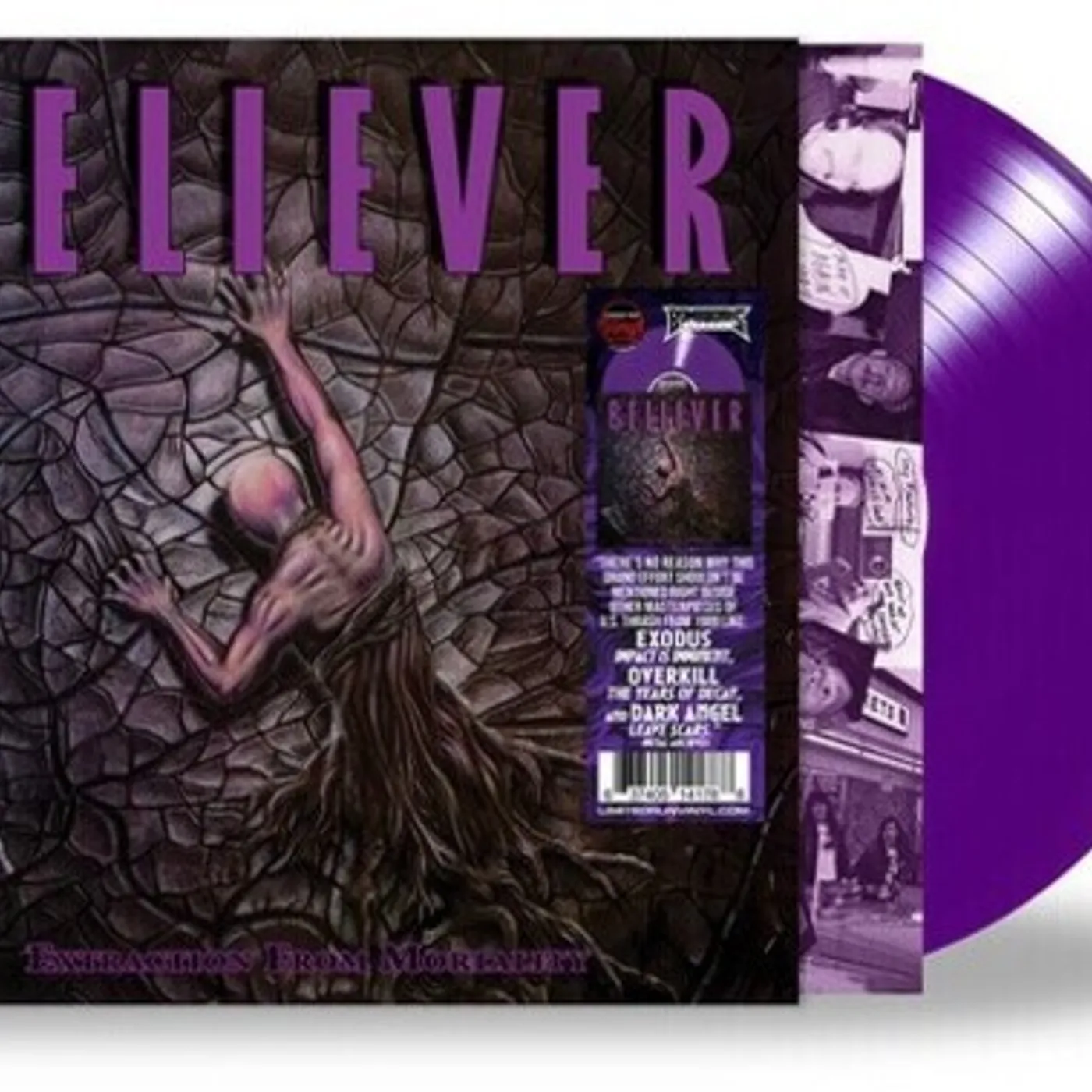 Believer Extraction From Mortality - Purple Vinyl Record