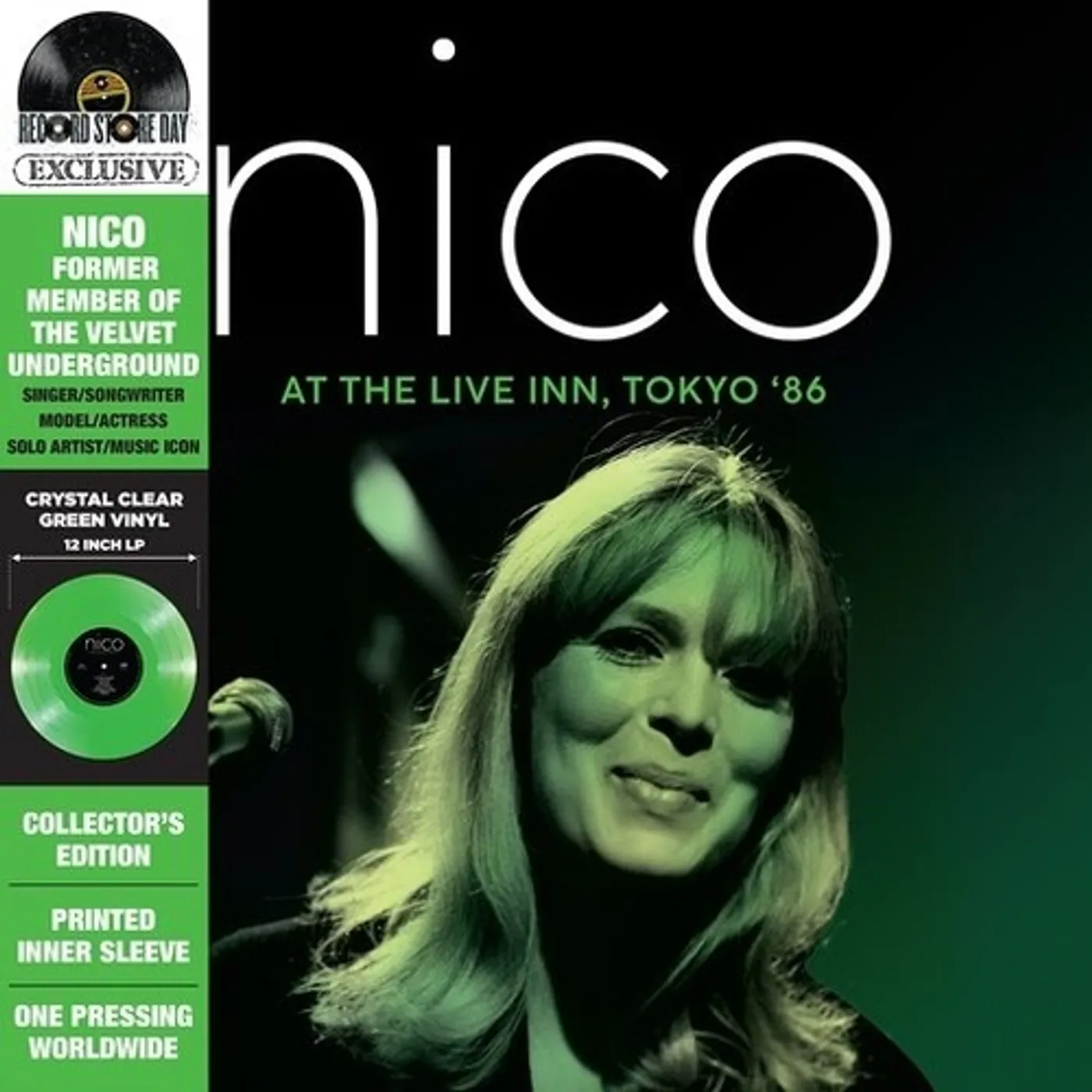 Nico At The Live Inn Tokyo '86 Vinyl Record