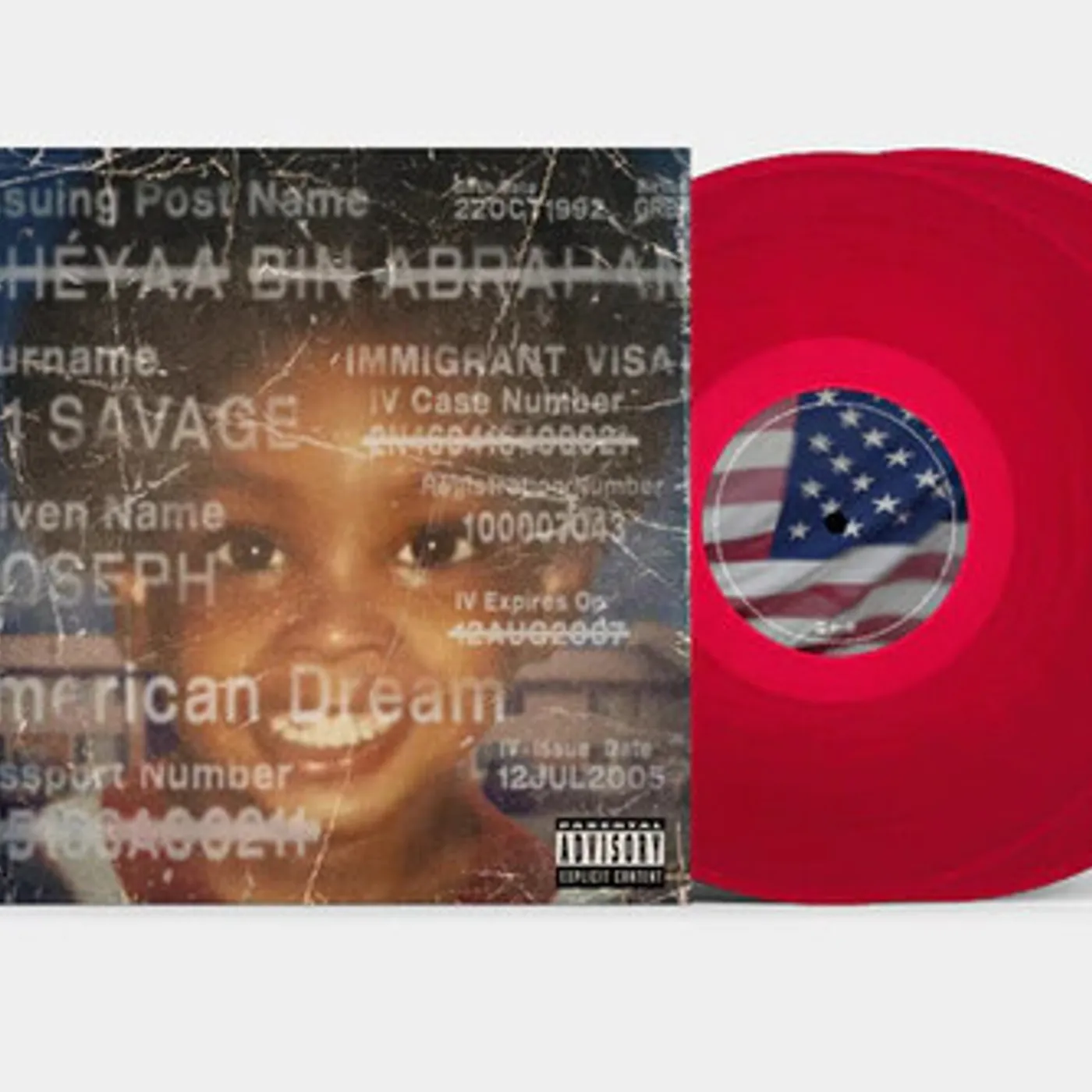 21 Savage American Dream (Red 2LP) Vinyl Record