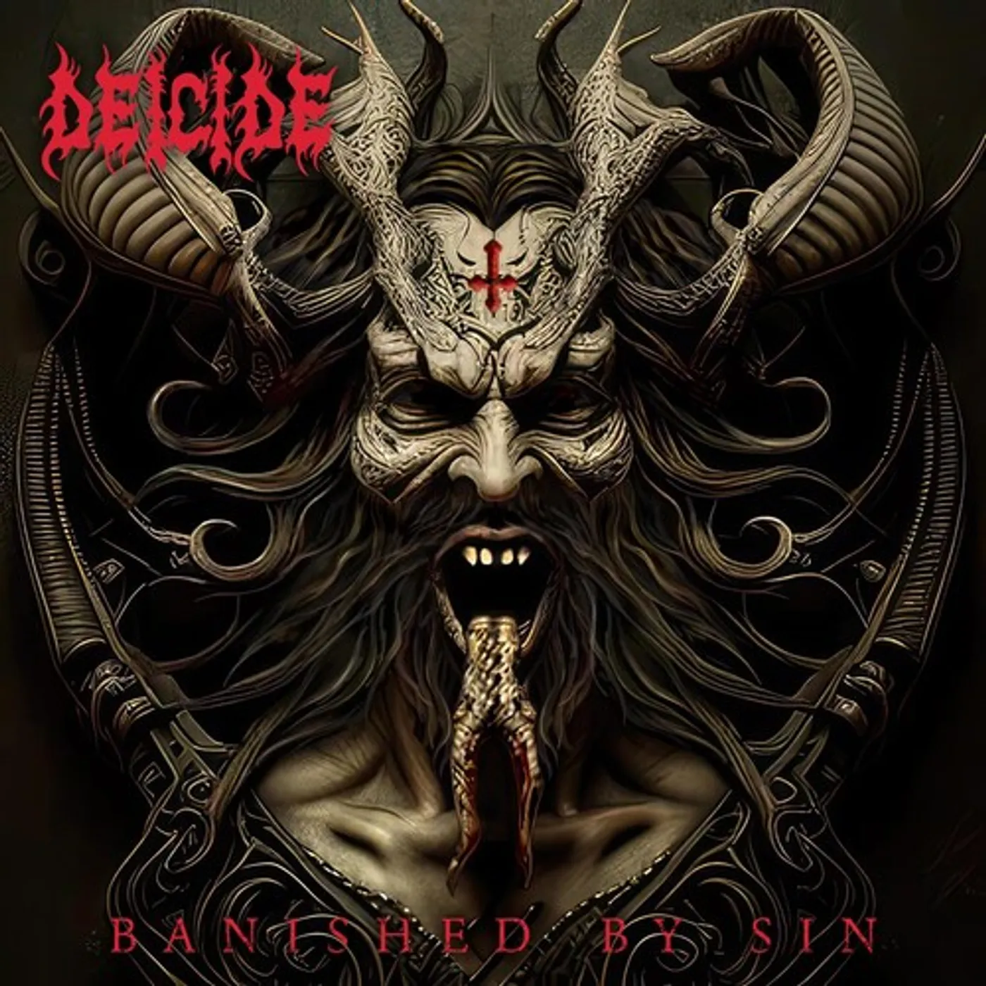 Deicide BANISHED BY SIN Vinyl Record