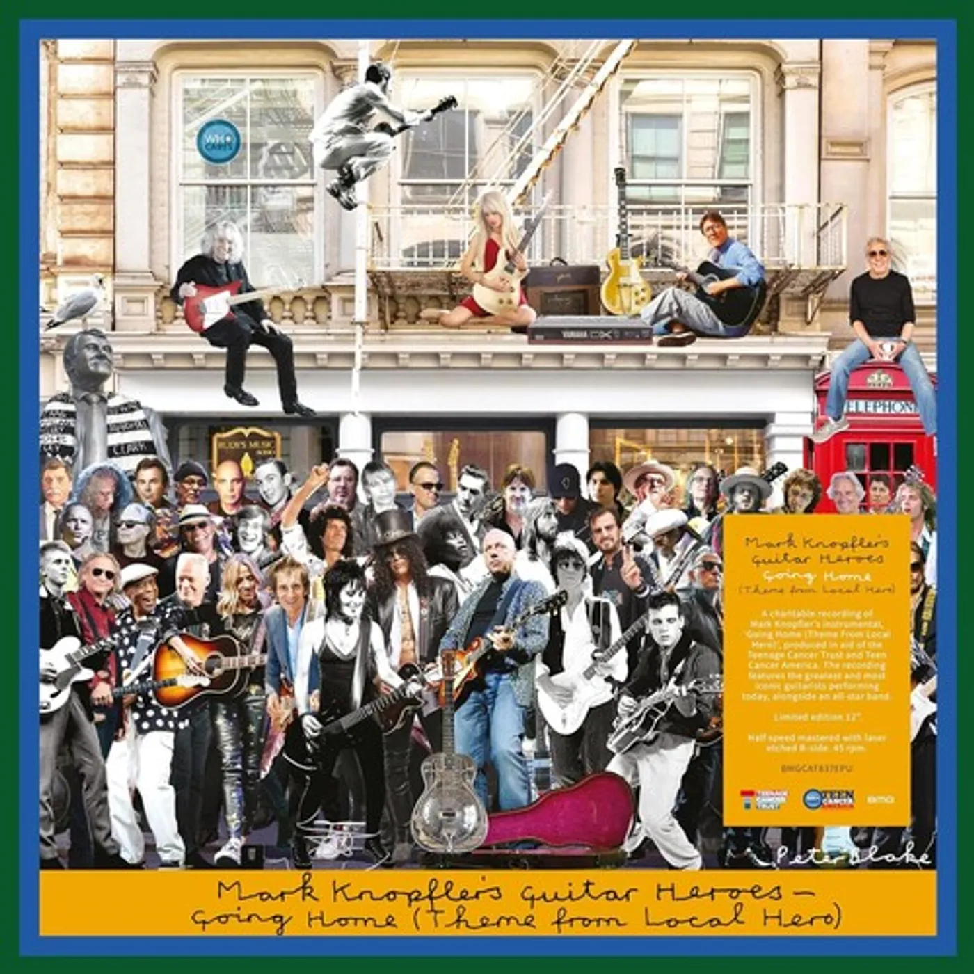 Mark Knopfler's Guitar Heroes GOING HOME (THEME FROM LOCAL HERO) Vinyl Record