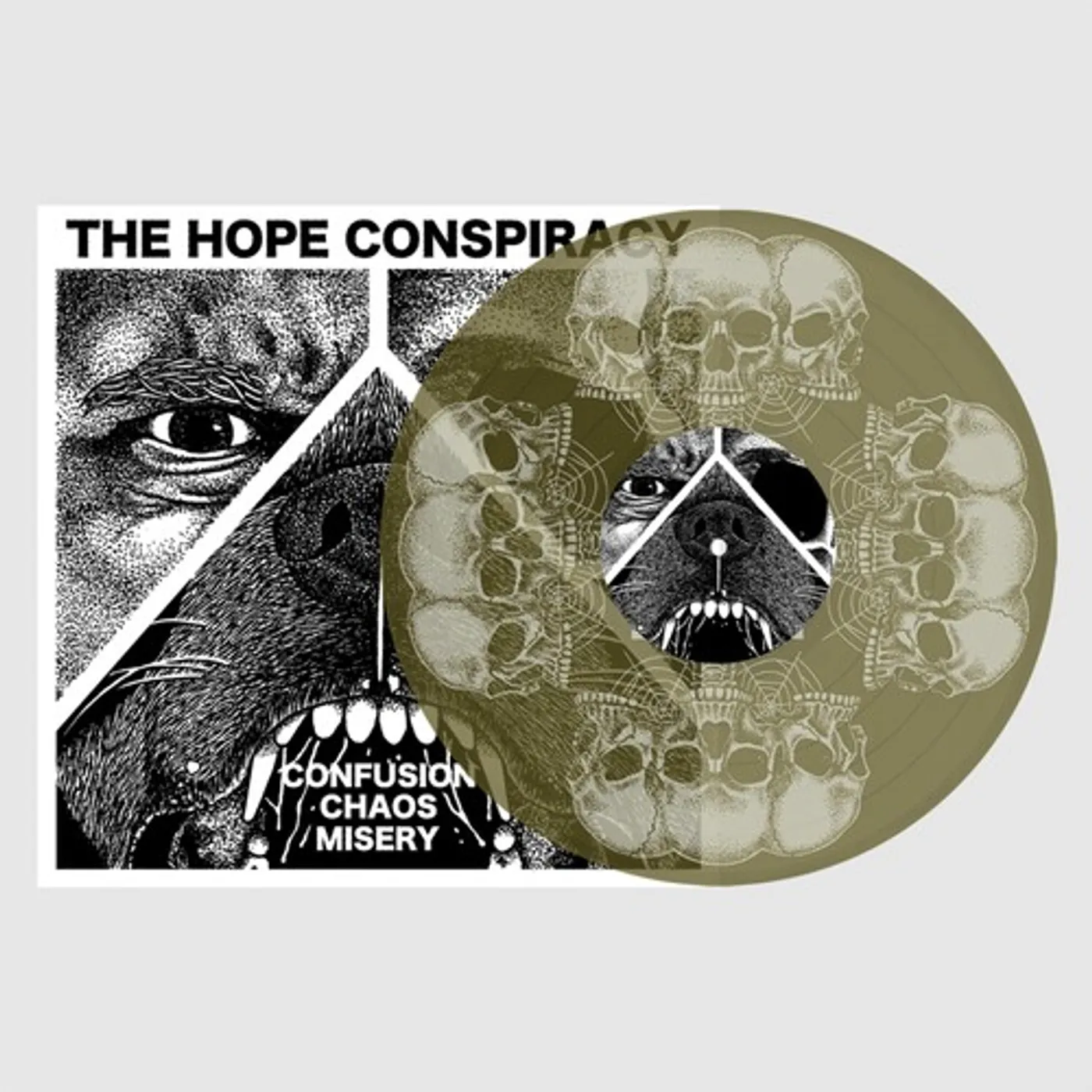 The Hope Conspiracy CONFUSION / CHAOS / MISERY Vinyl Record
