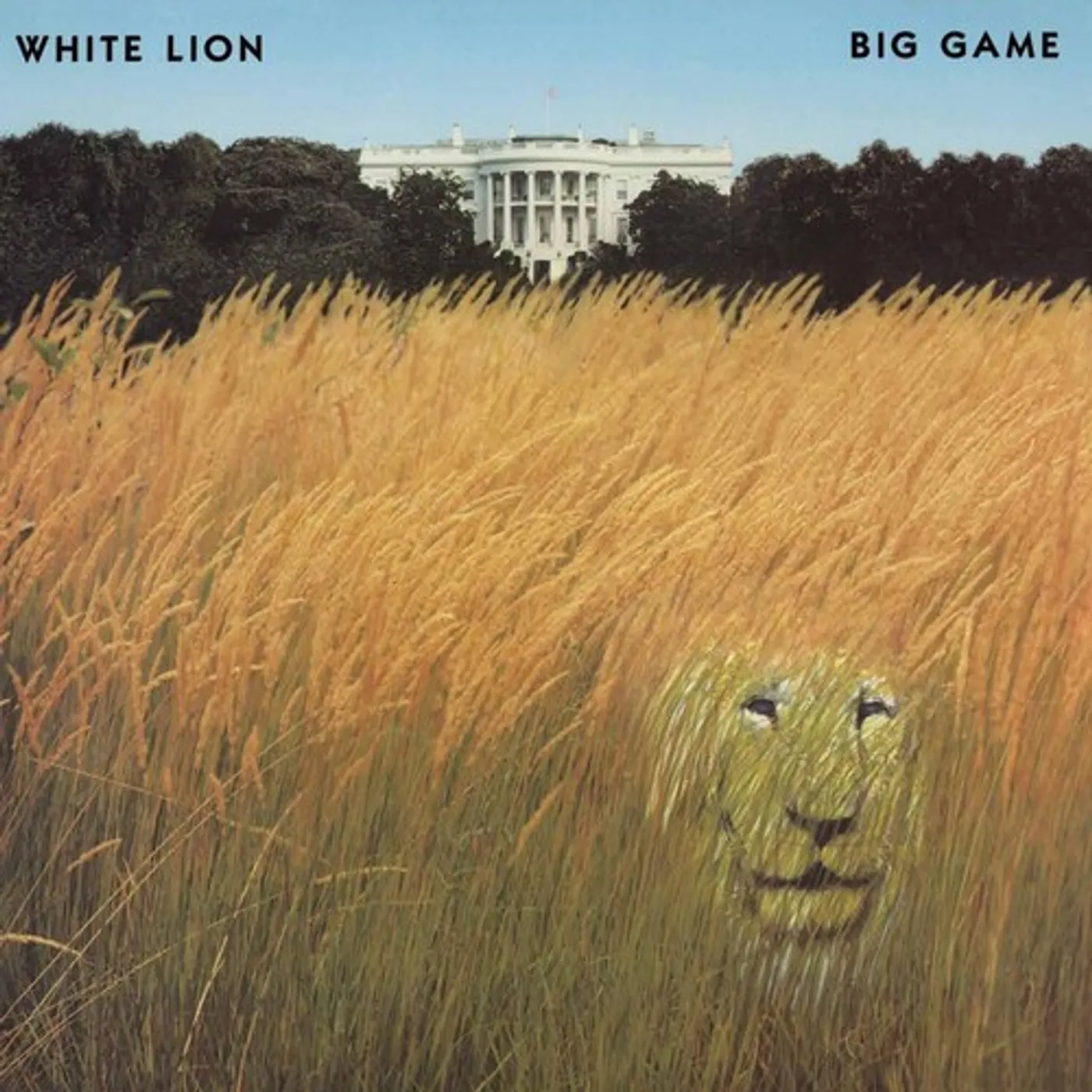 White Lion Big Game (Silver, Anniversary Edition, Gatefold LP) Vinyl Record
