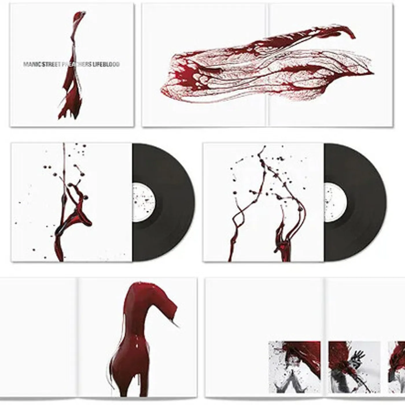 Manic Street Preachers LIFEBLOOD 20 Vinyl Record