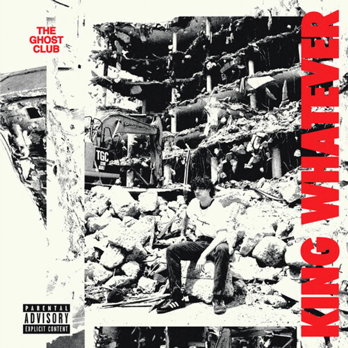 Ghost Club King Whatever (180 Gram, Red/White) Vinyl Record