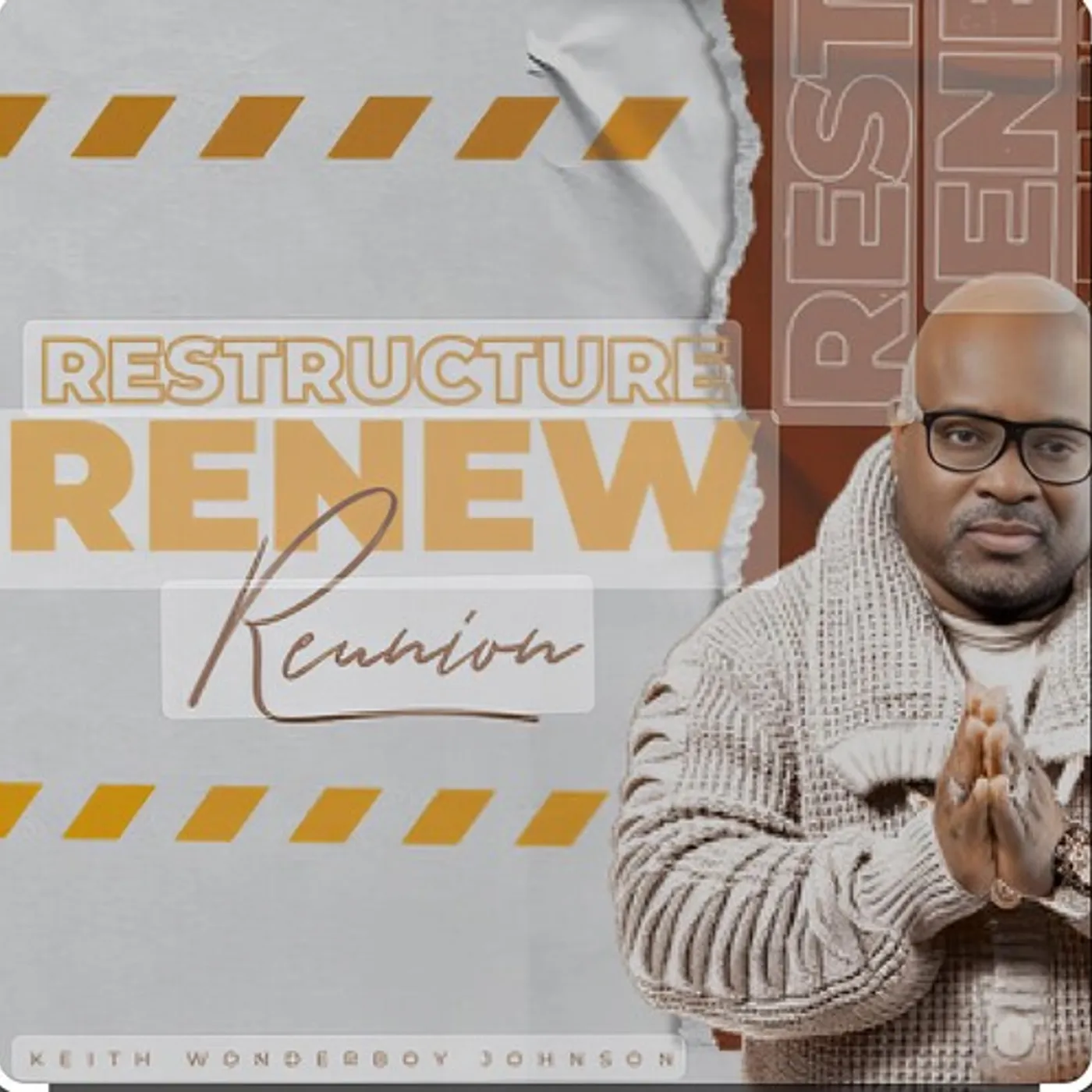 Keith Wonderboy Johnson RESTRUCTURE RENEW (REUNION) CD