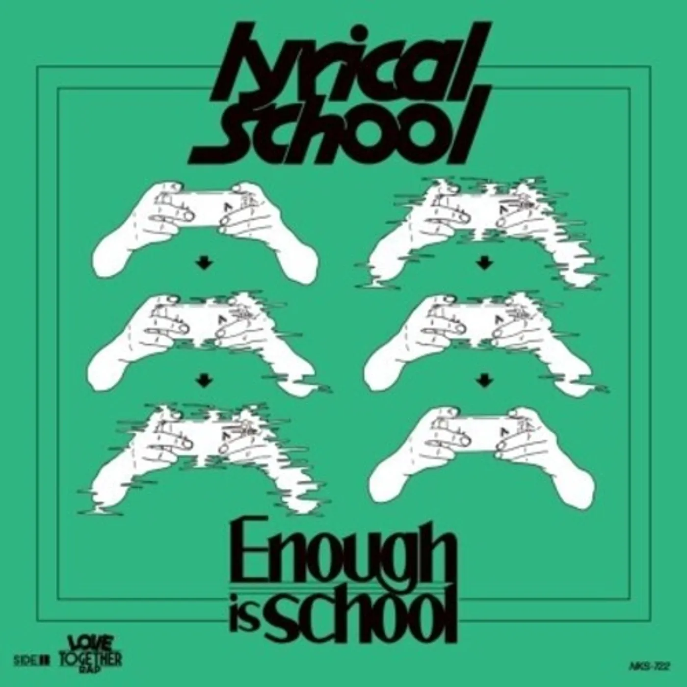 lyrical school ENOUGH IS SCHOOL / LOVE TOGETHER RAP Vinyl Record