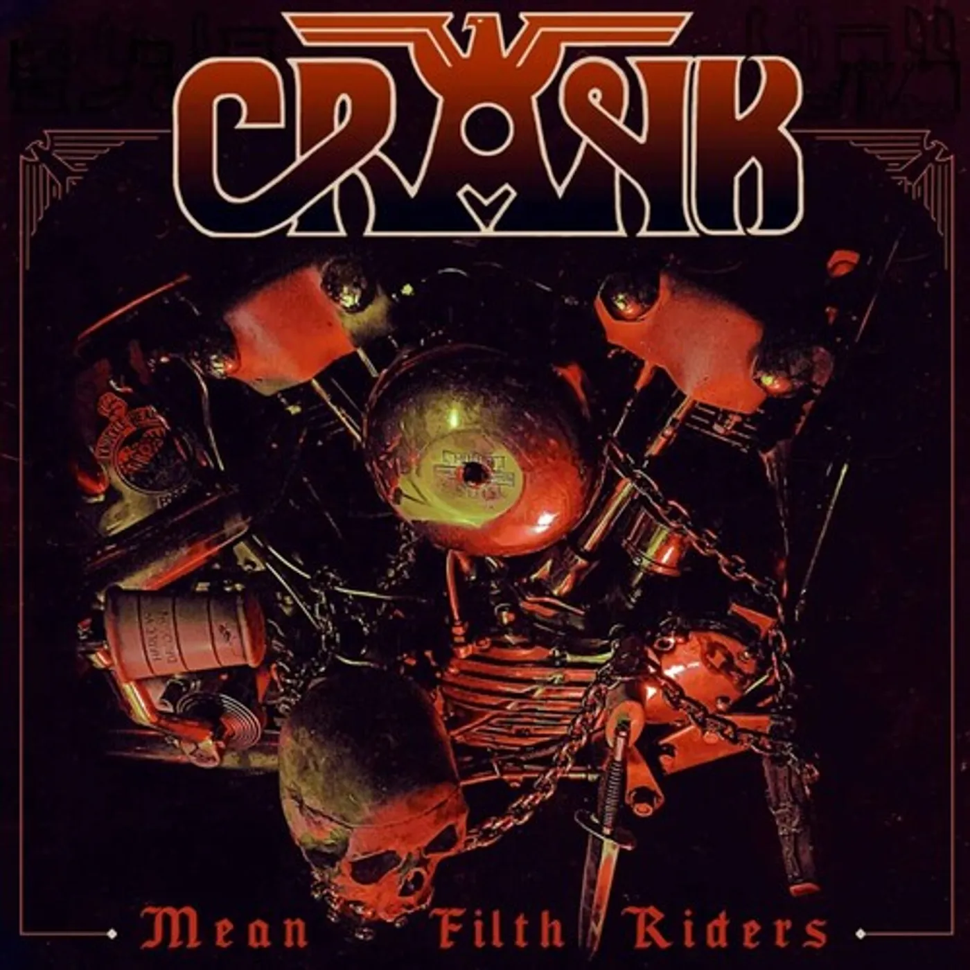 Crank MEAN FILTH RIDERS Vinyl Record