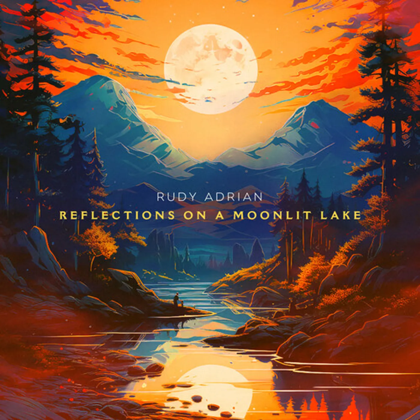 Rudy Adrian REFLECTIONS ON A MOONLIT LAKE CD