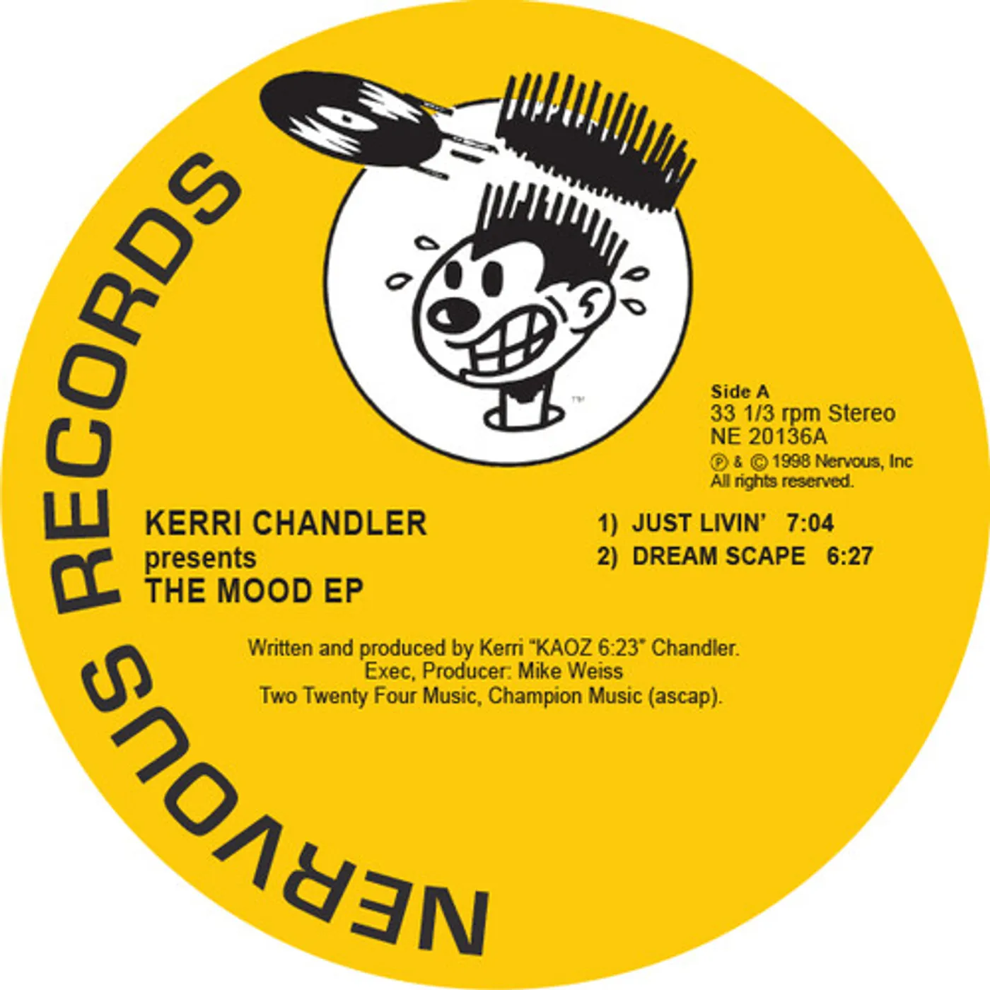 Kerri Chandler MOOD Vinyl Record