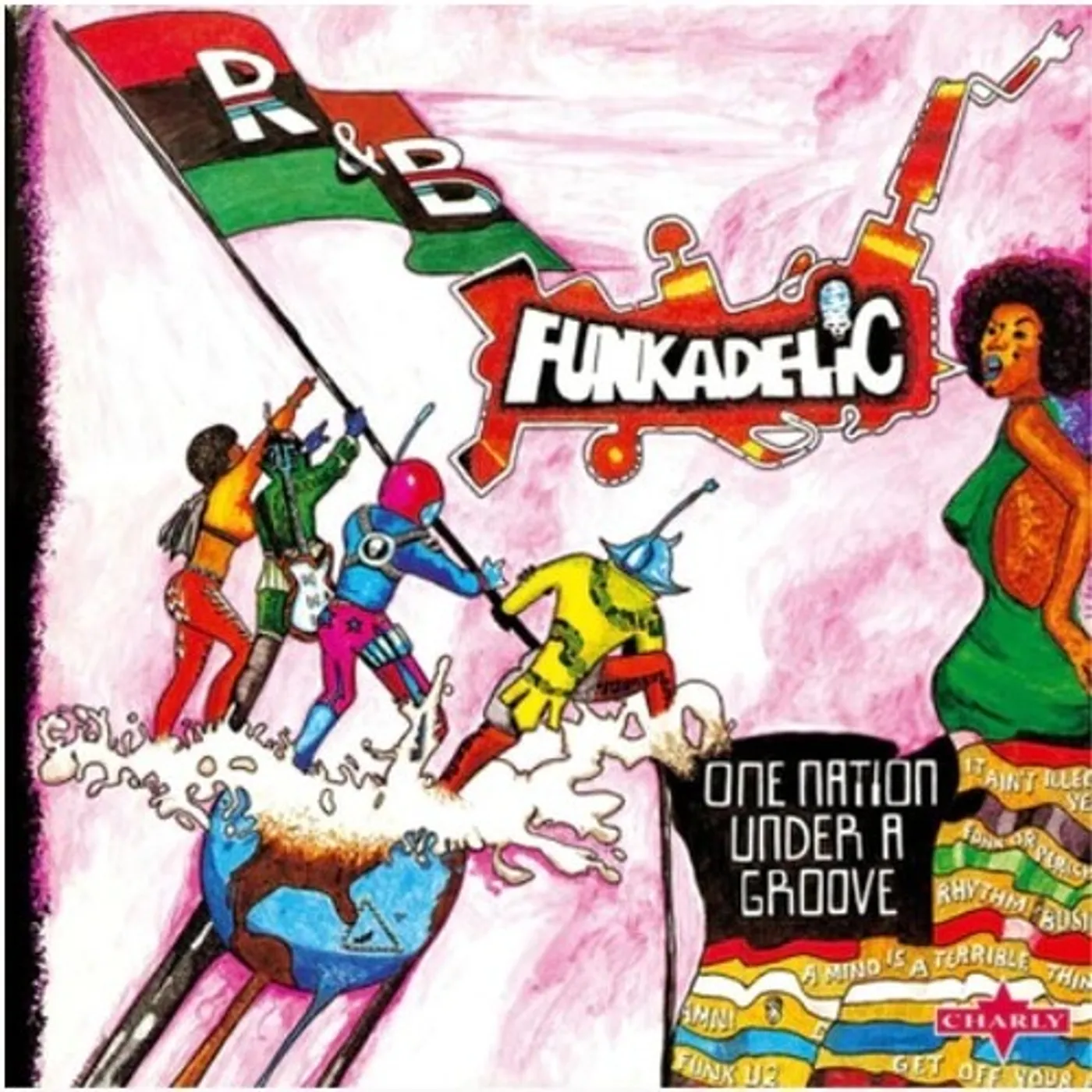 Funkadelic ONE NATION UNDER A GROOVE Vinyl Record