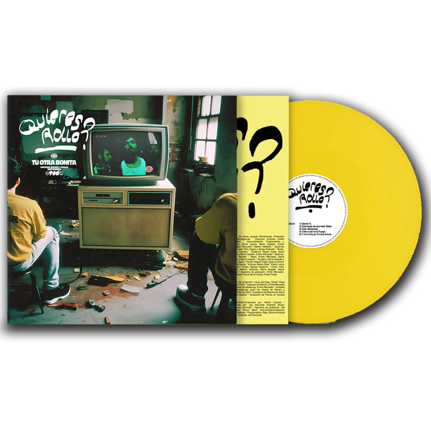 Tu Otra Bonita QUIERES ROLLO - YELLOW VINYL Vinyl Record