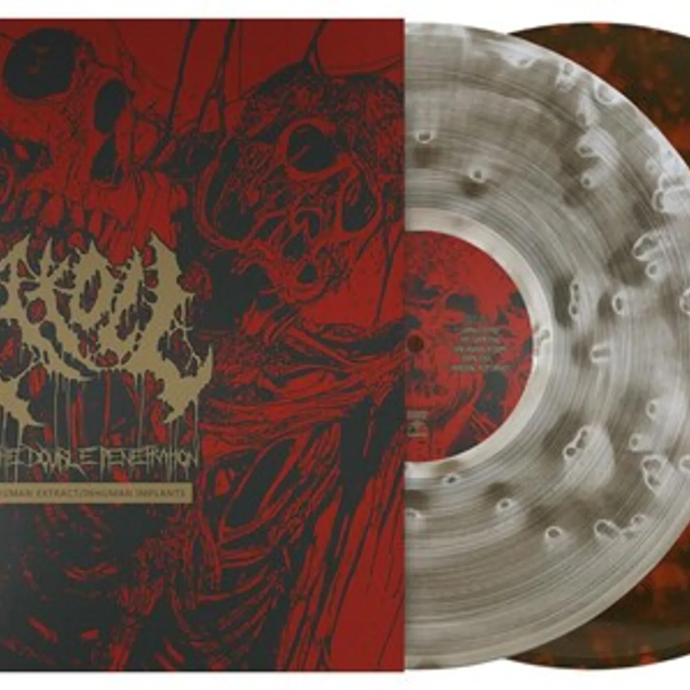 Atoll HUMAN EXTRACT & INHUMAN IMPLANTS : THE DOUBLE Vinyl Record