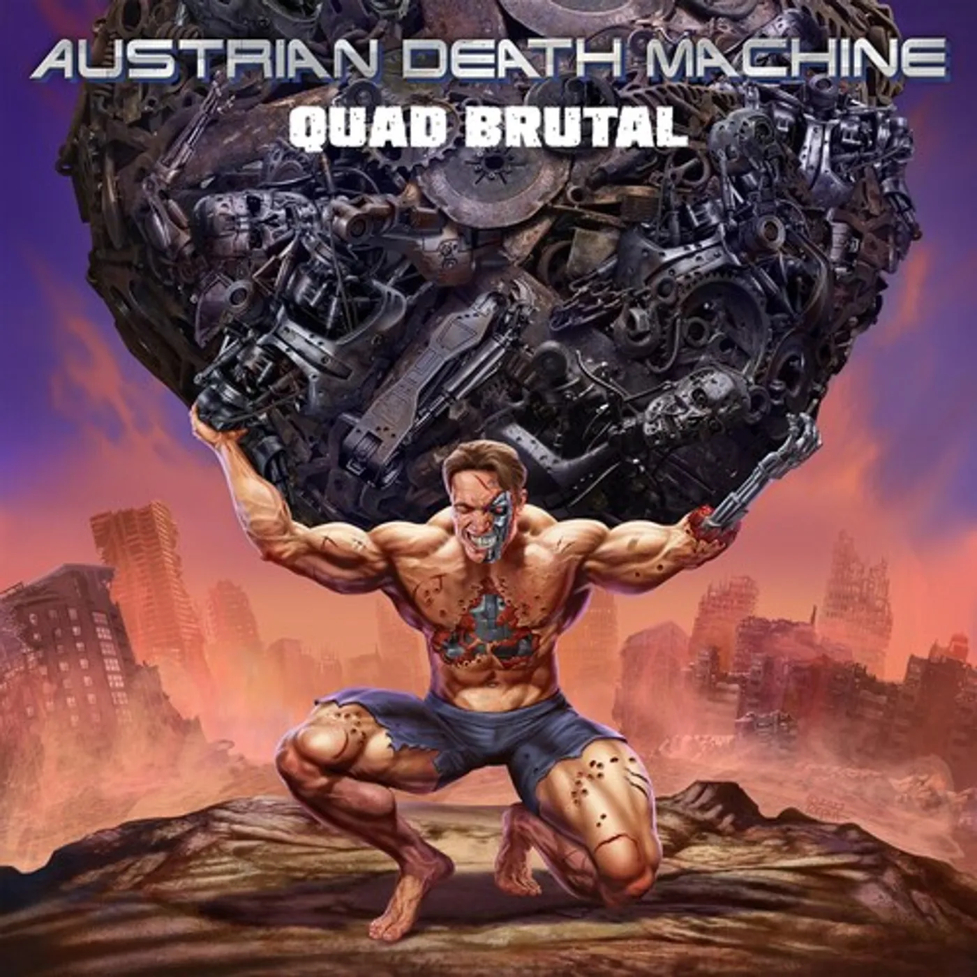 Austrian Death Machine QUAD BRUTAL CD