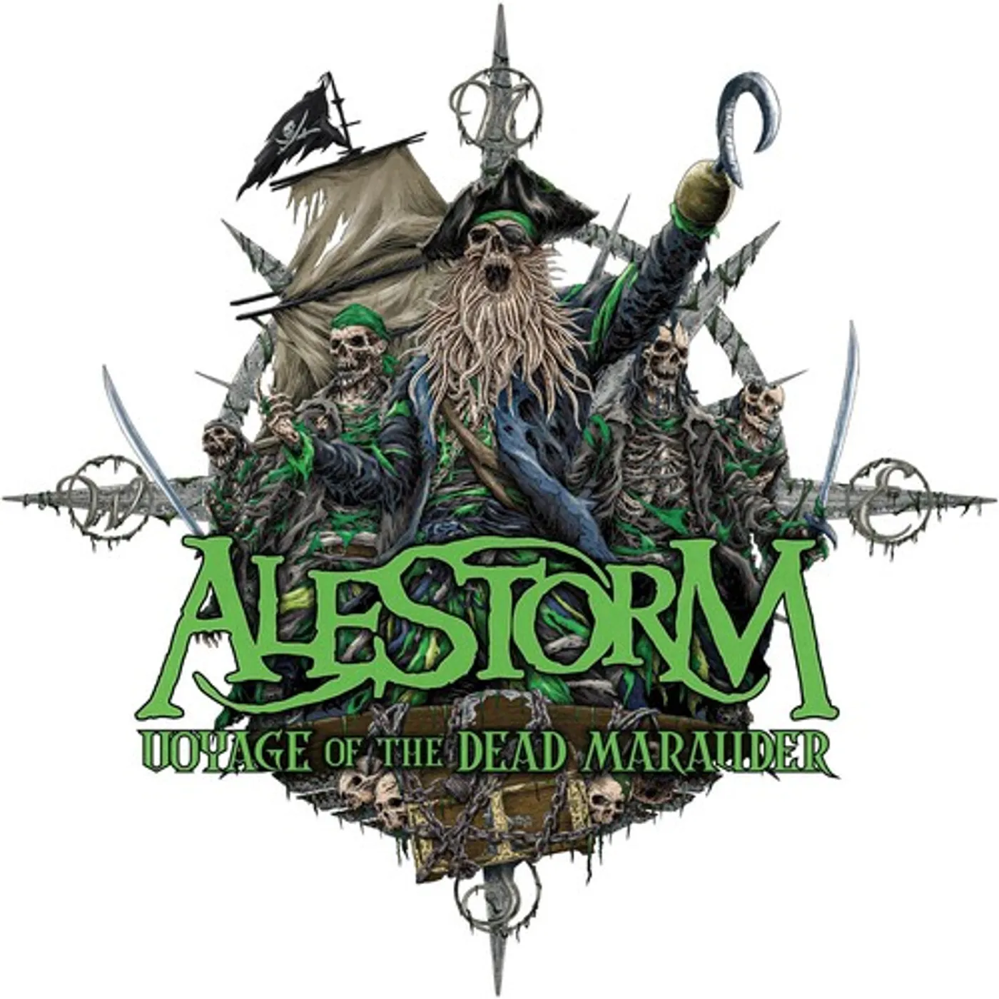 Alestorm Voyage Of The Dead Marauder Vinyl Record
