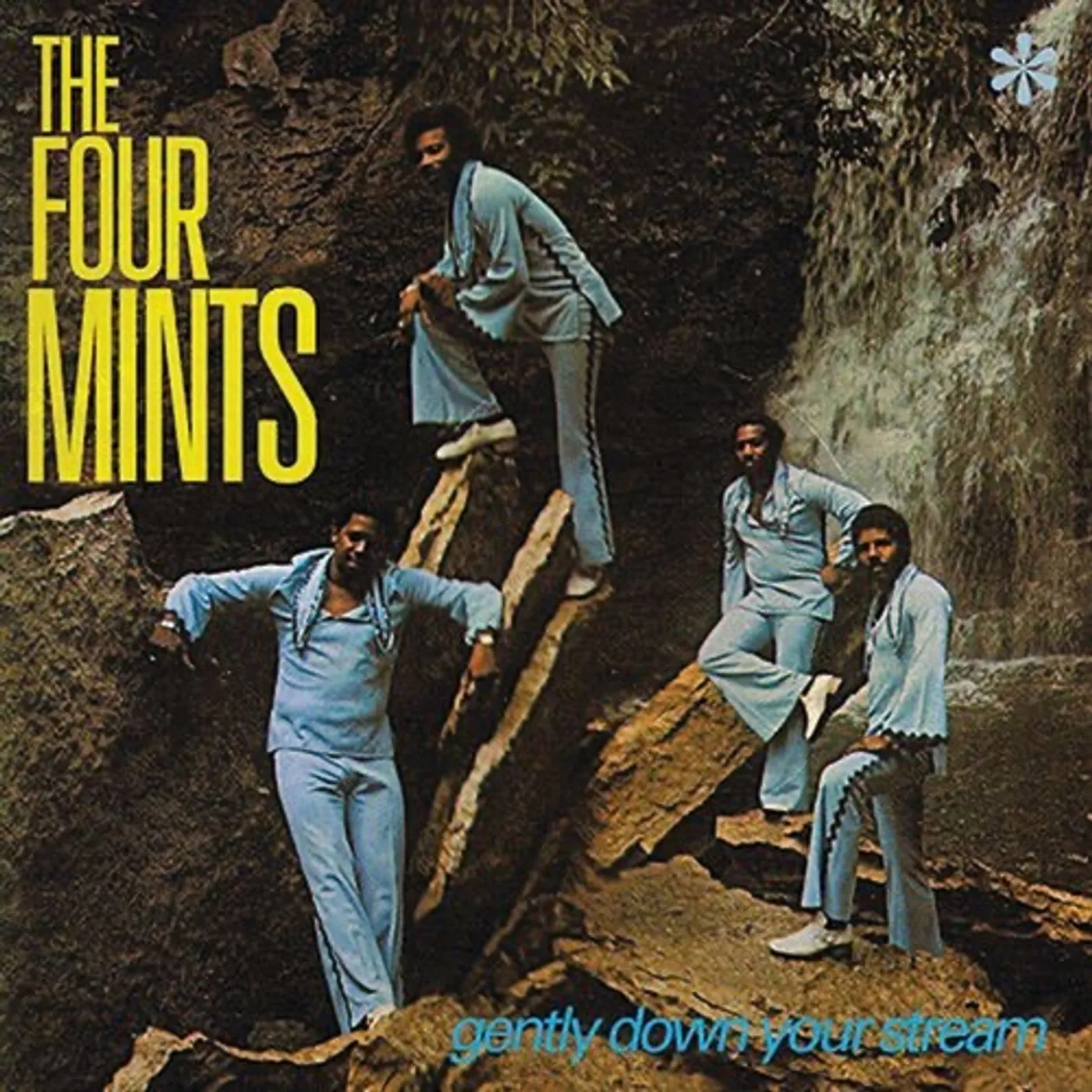 Four Mints Gently Down Your Stream (Teal) Vinyl Record
