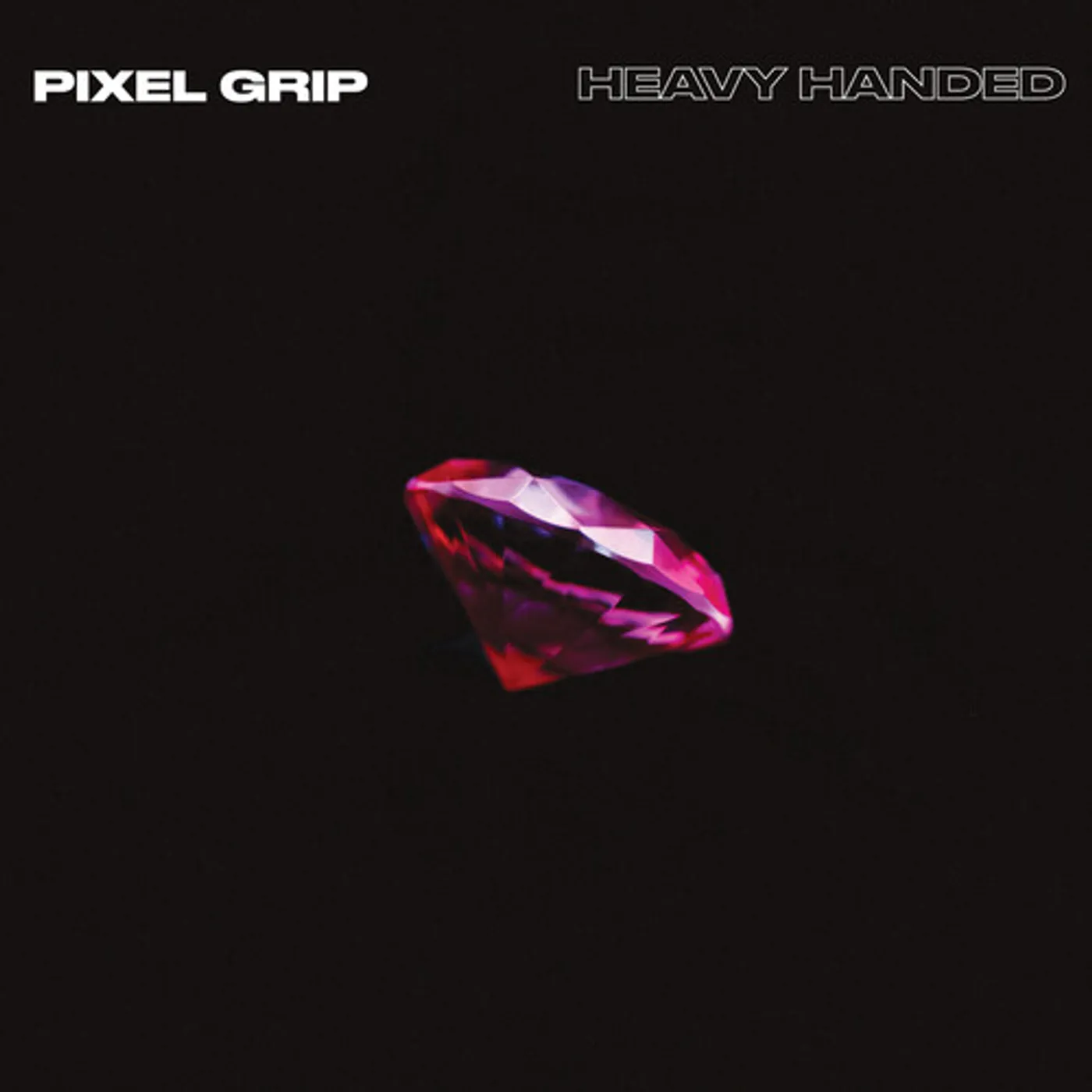 Pixel Grip HEAVY HANDED - PINK Vinyl Record