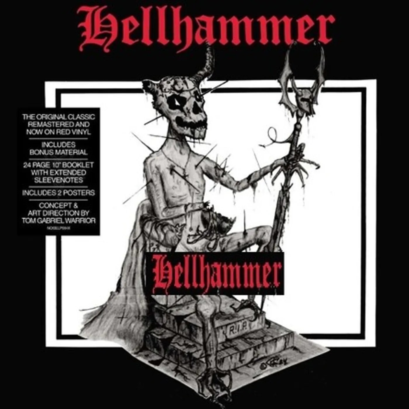 Hellhammer APOCALYPTIC RAIDS Vinyl Record