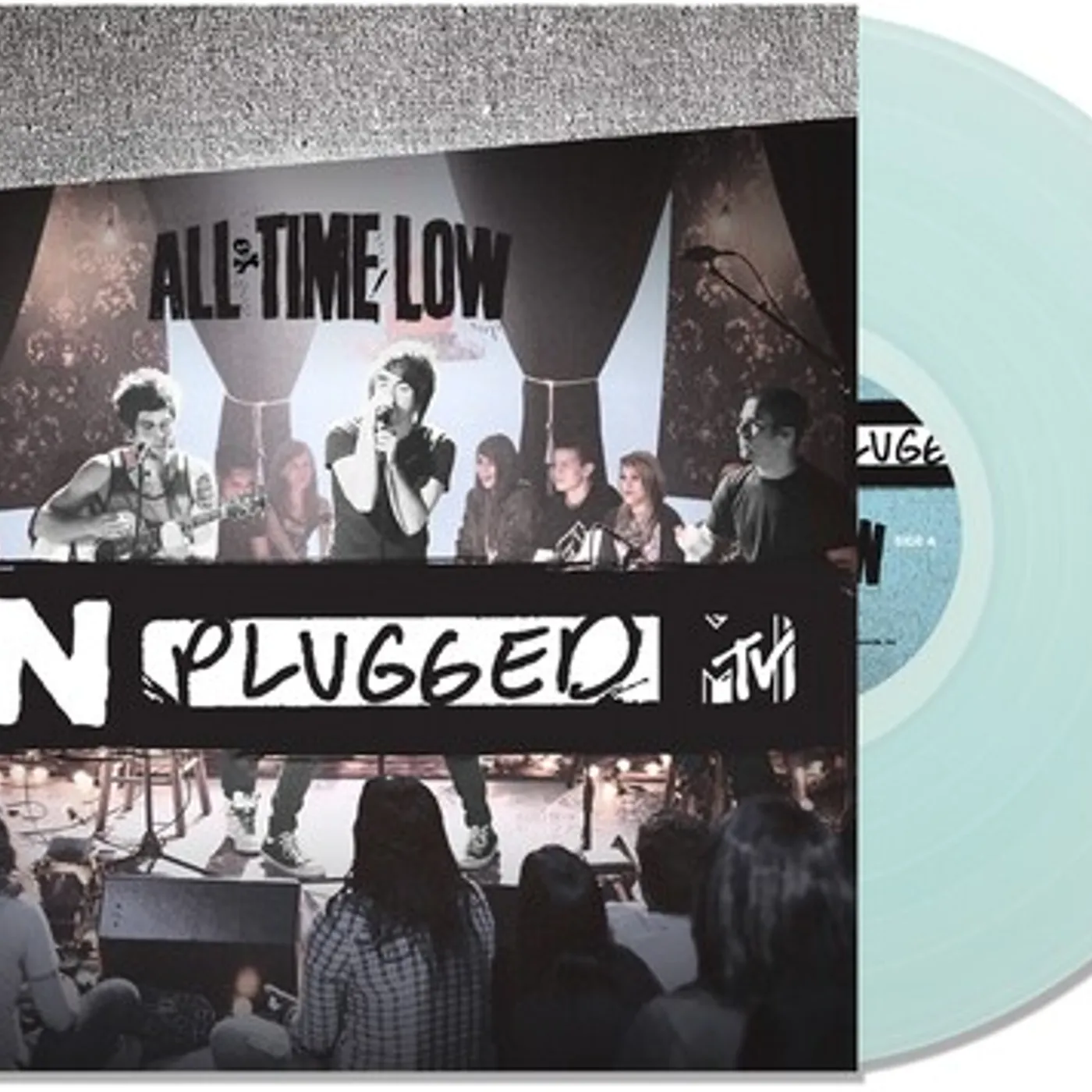 All Time Low Mtv Unplugged - Electric Blue Vinyl Record