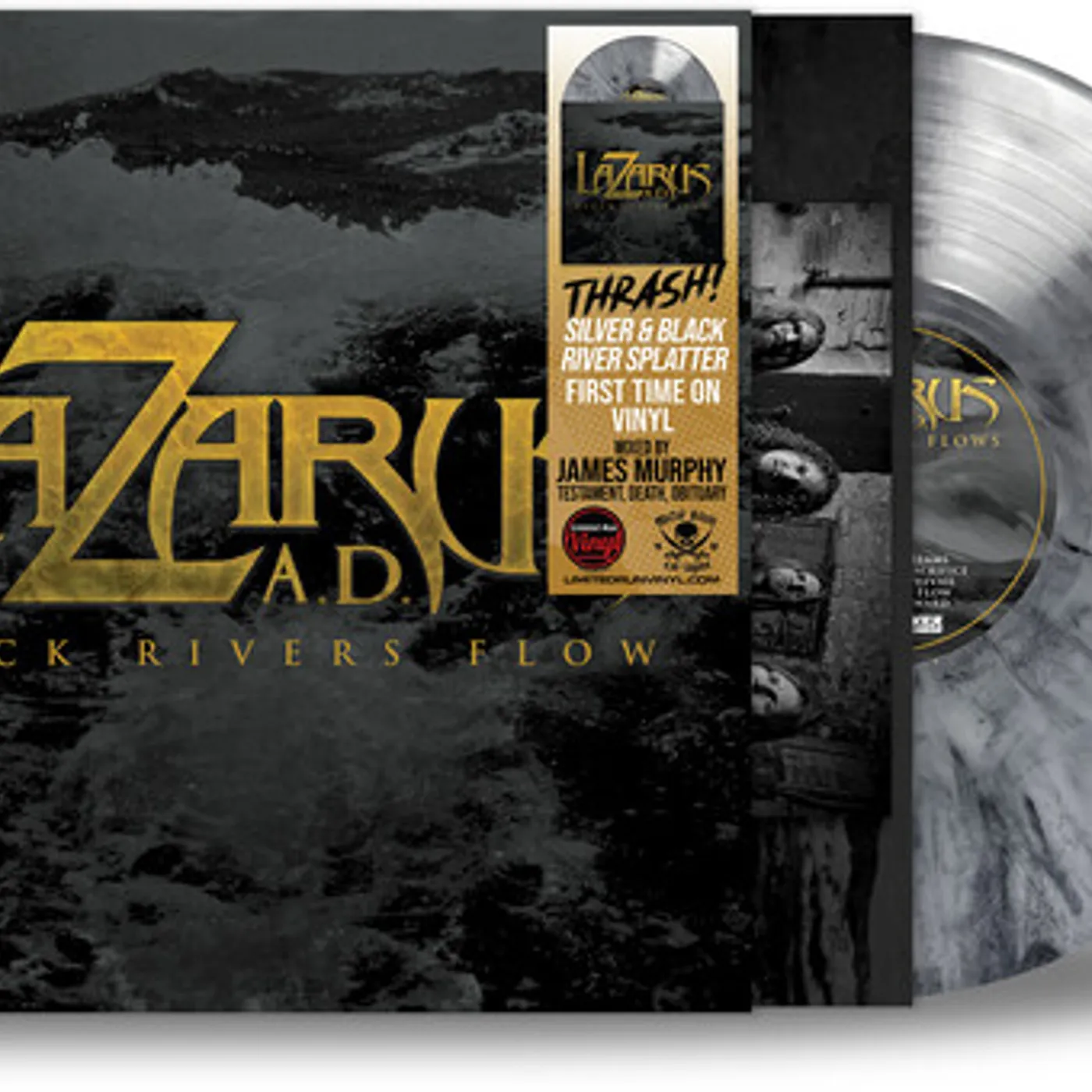 Lazarus A.D. BLACK RIVER FLOWS Vinyl Record