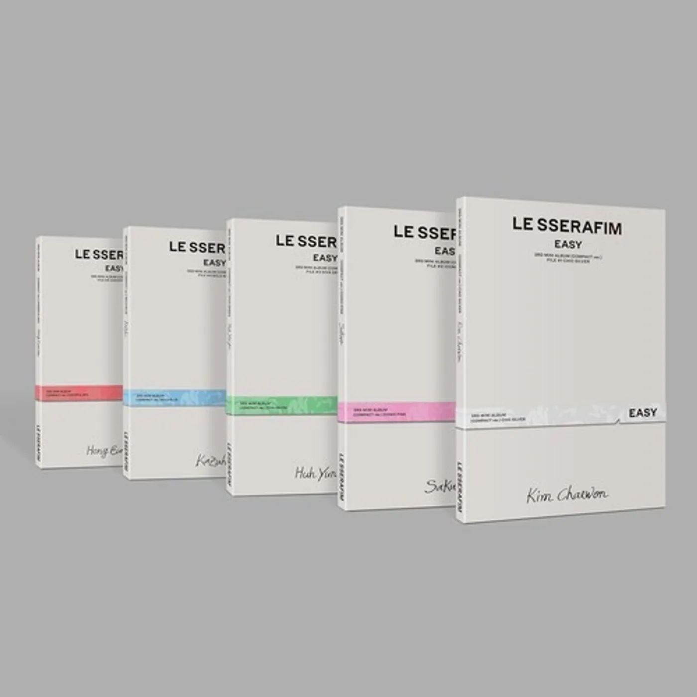 LE SSERAFIM 3RD MINI ALBUM EASY (COMPACT VER.) CD