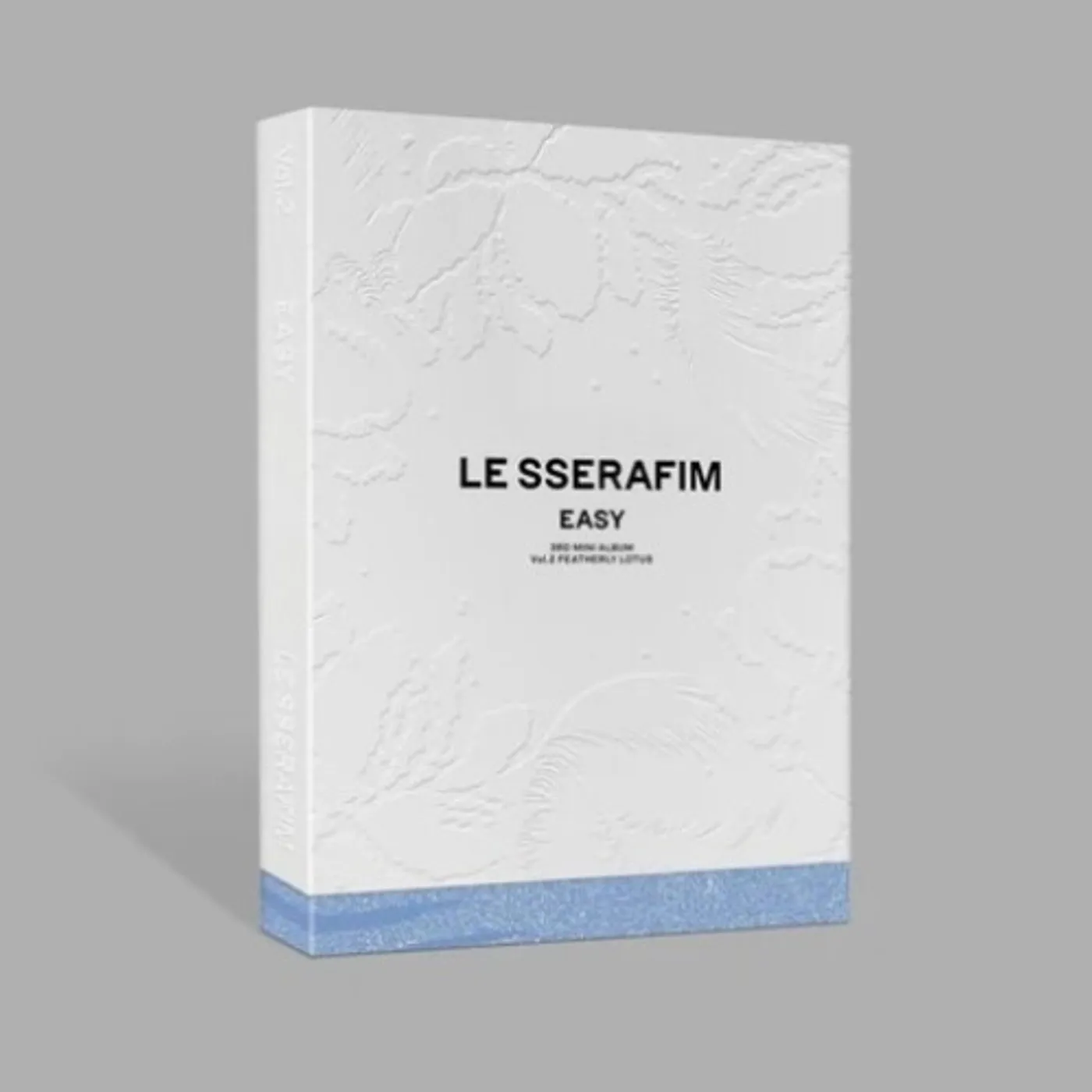 LE SSERAFIM 3RD MINI ALBUM 'EASY' FEATHERLY LOTUS CD