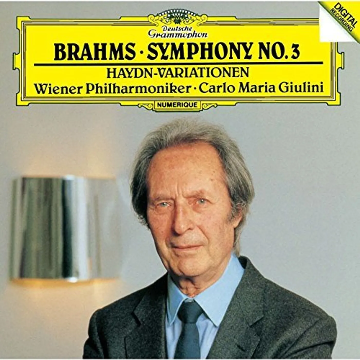 Carlo Maria Giulini BRAHMS: SYMPHONY 3 / HAYDN: VARIATIONEN CD