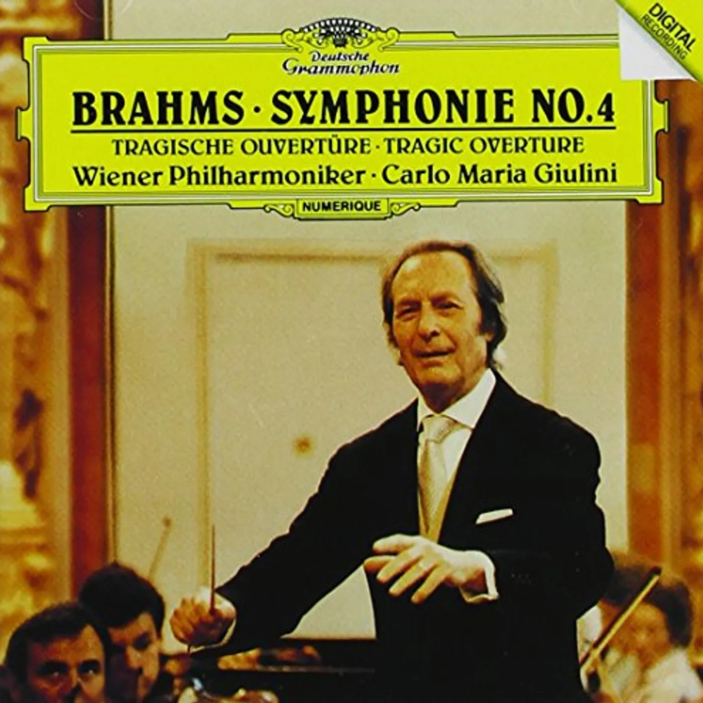Carlo Maria Giulini BRAHMS: SYMPHONY 4 / TRAGIC OVERTURE CD