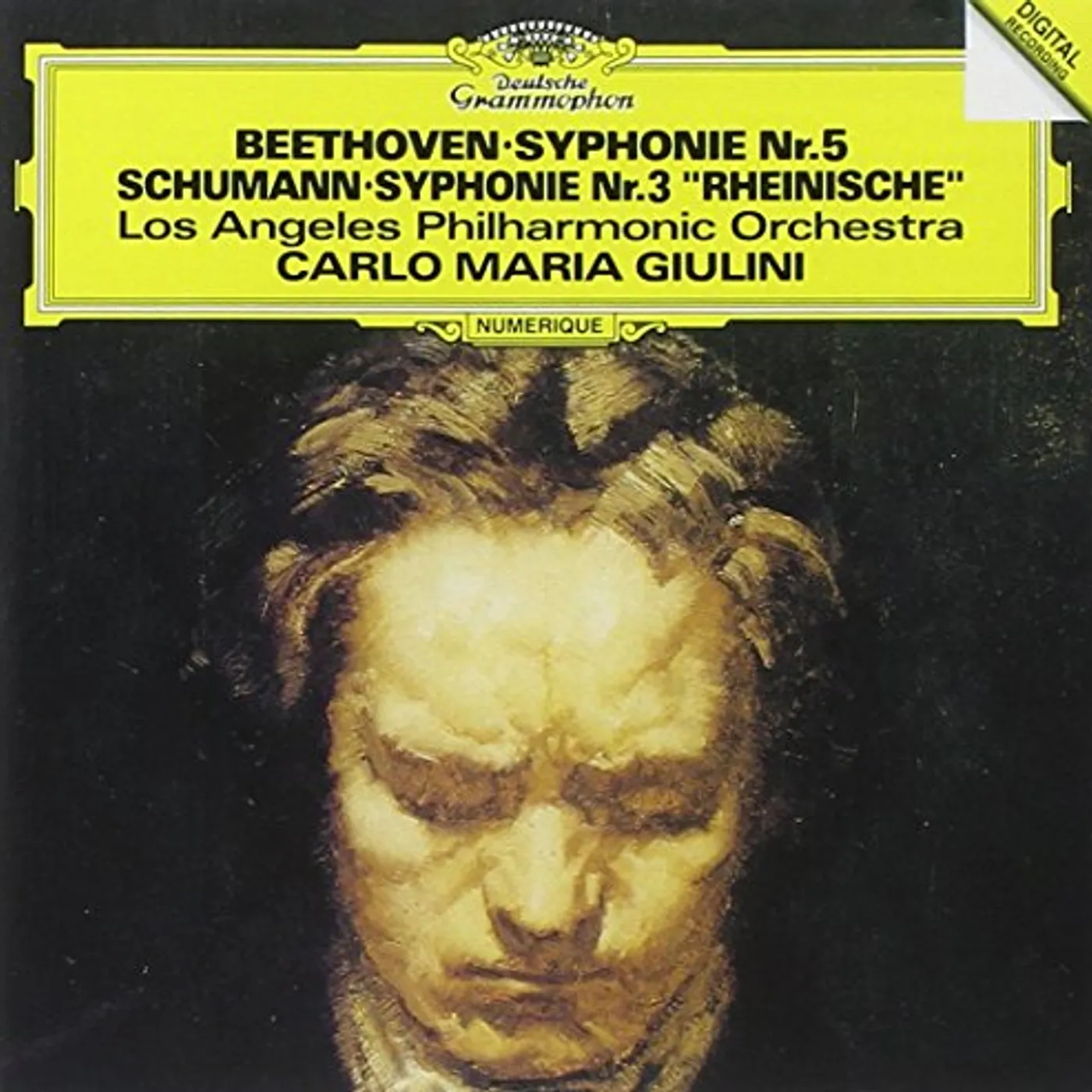 Carlo Maria Giulini BEETHOVEN: SYMPHONY 5 / SCHUMANN: SYMPHONY 3 CD