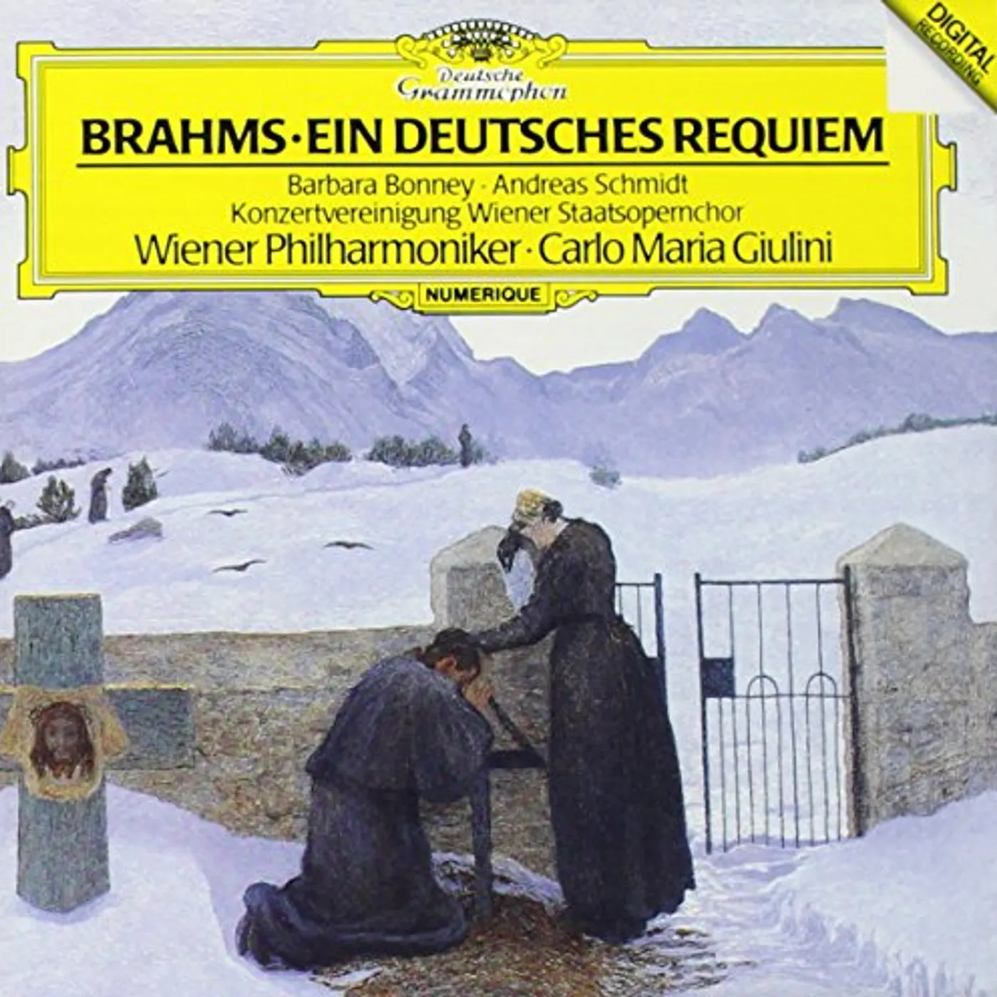 Carlo Maria Giulini BRAHMS: EIN DEUTSCHES REQUIEM CD