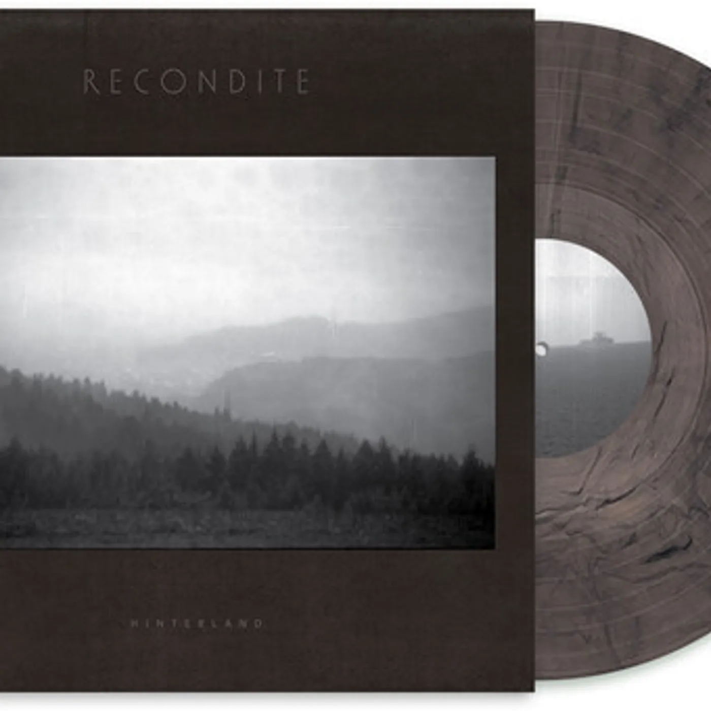 Recondite HINTERLAND (10TH ANNIVERSARY EDITION) SMOKEY BLACK Vinyl Record