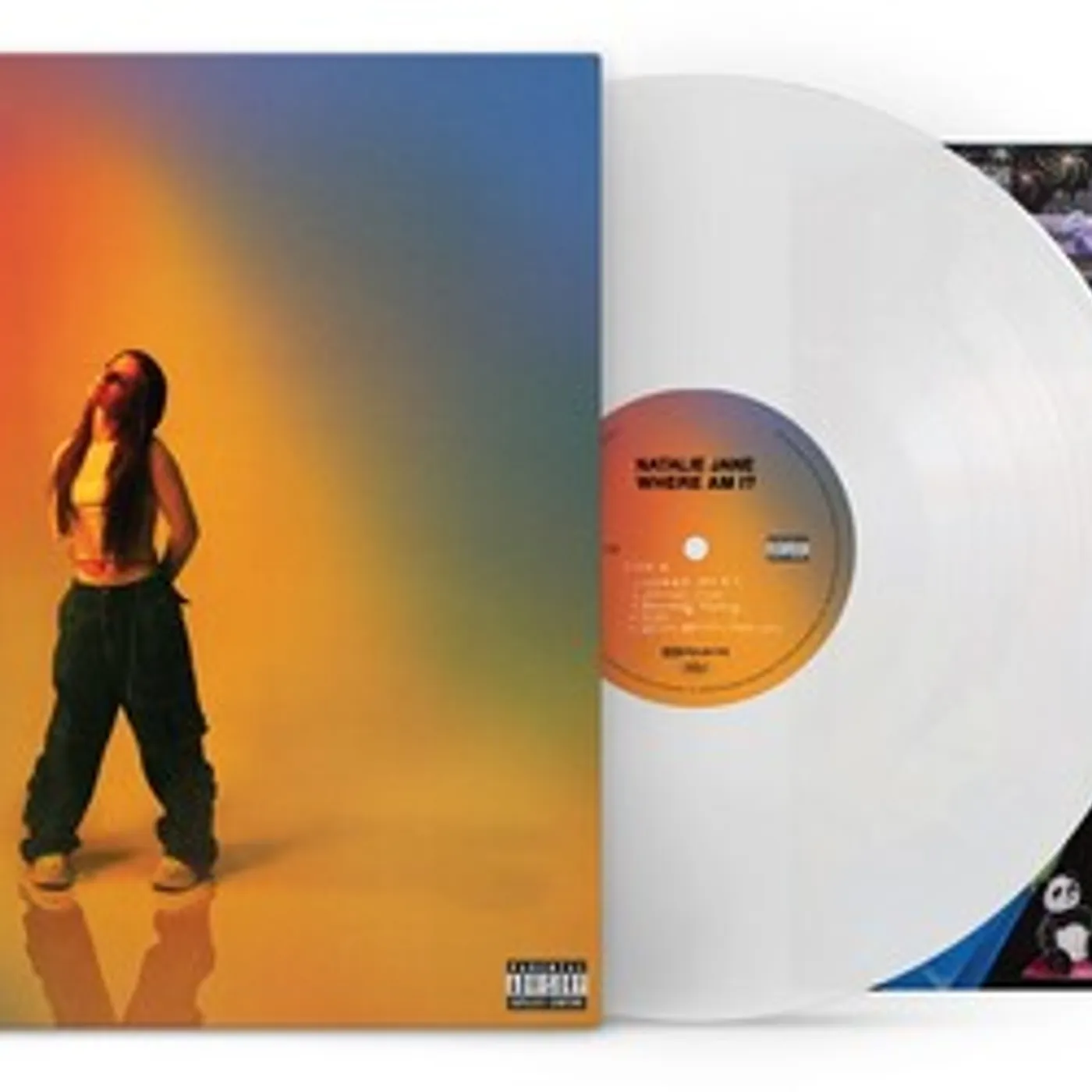 Natalie Jane Where Am I? (White/Explicit Content) Vinyl Record