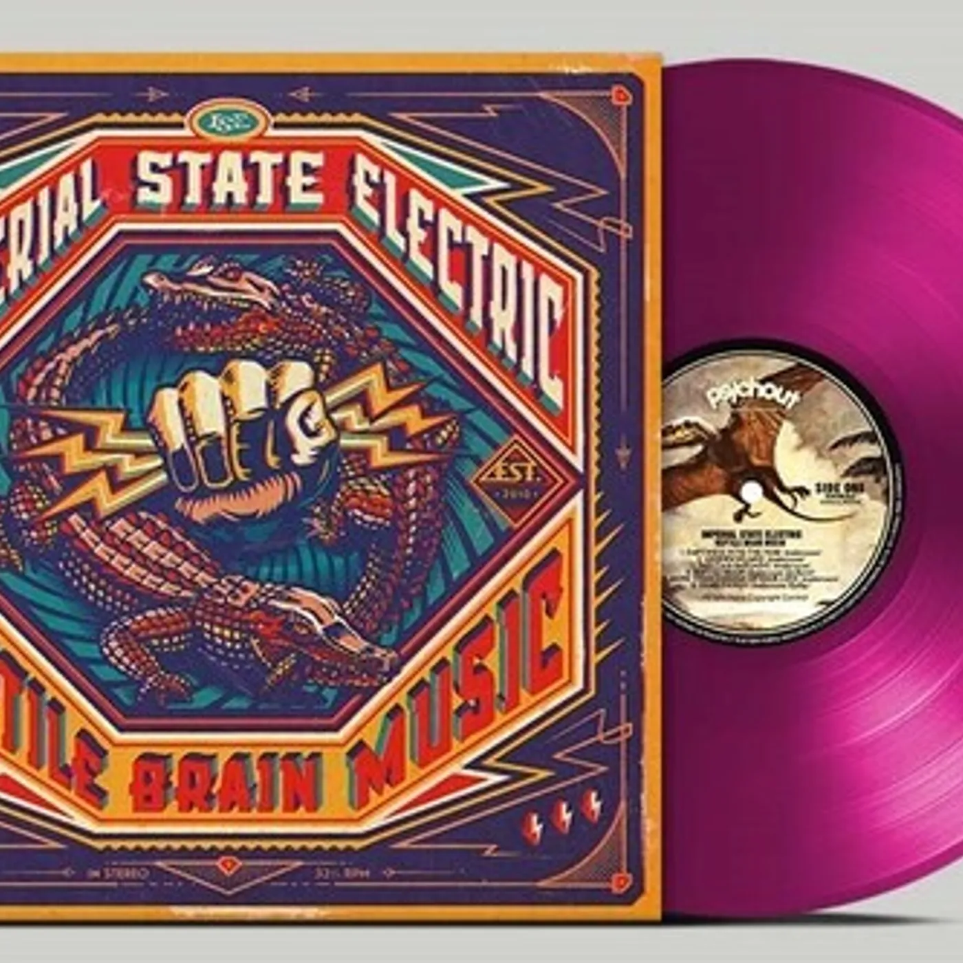 Imperial State Electric Reptile Brain Music (Violet) Vinyl Record